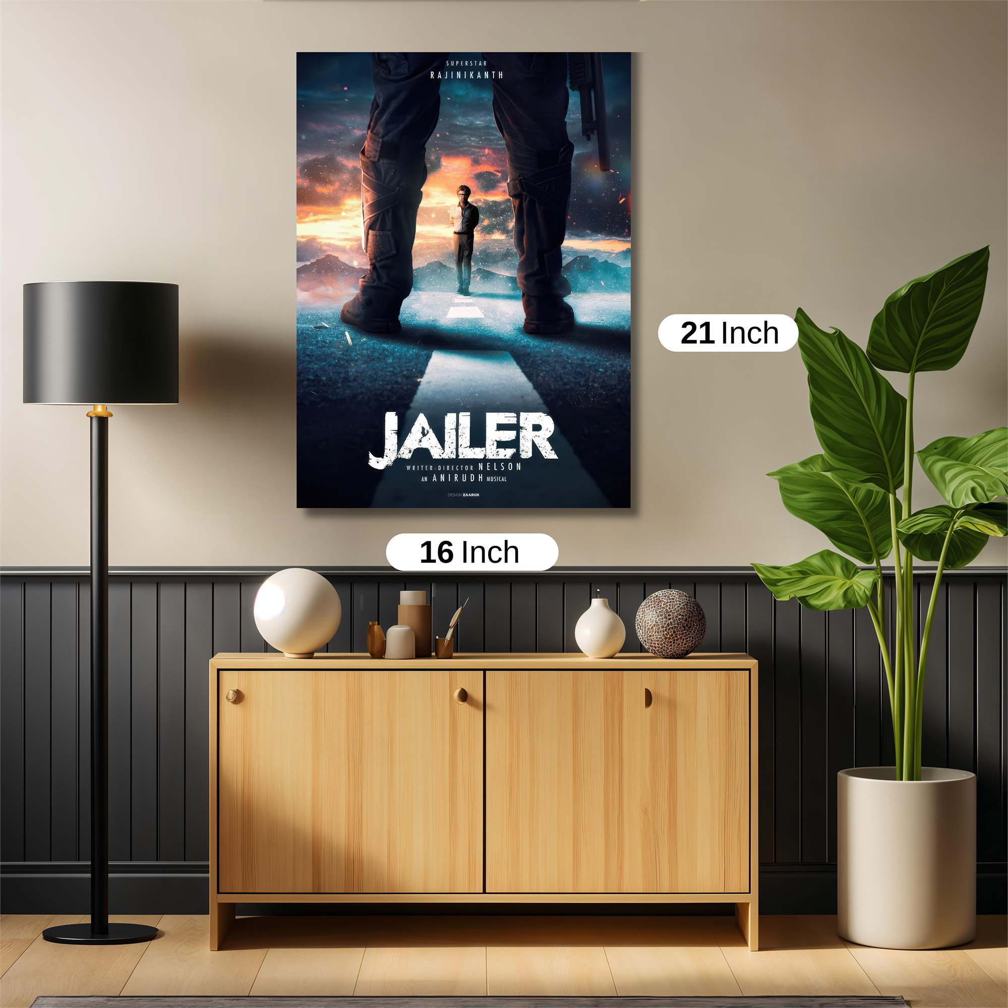 Rajinikanth Resolute Safe Wall Magnetic / M