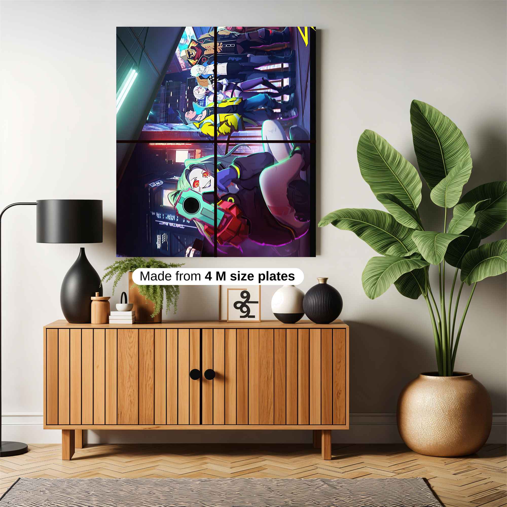 Cyberpunk Frenzy Safe Wall Magnetic / M