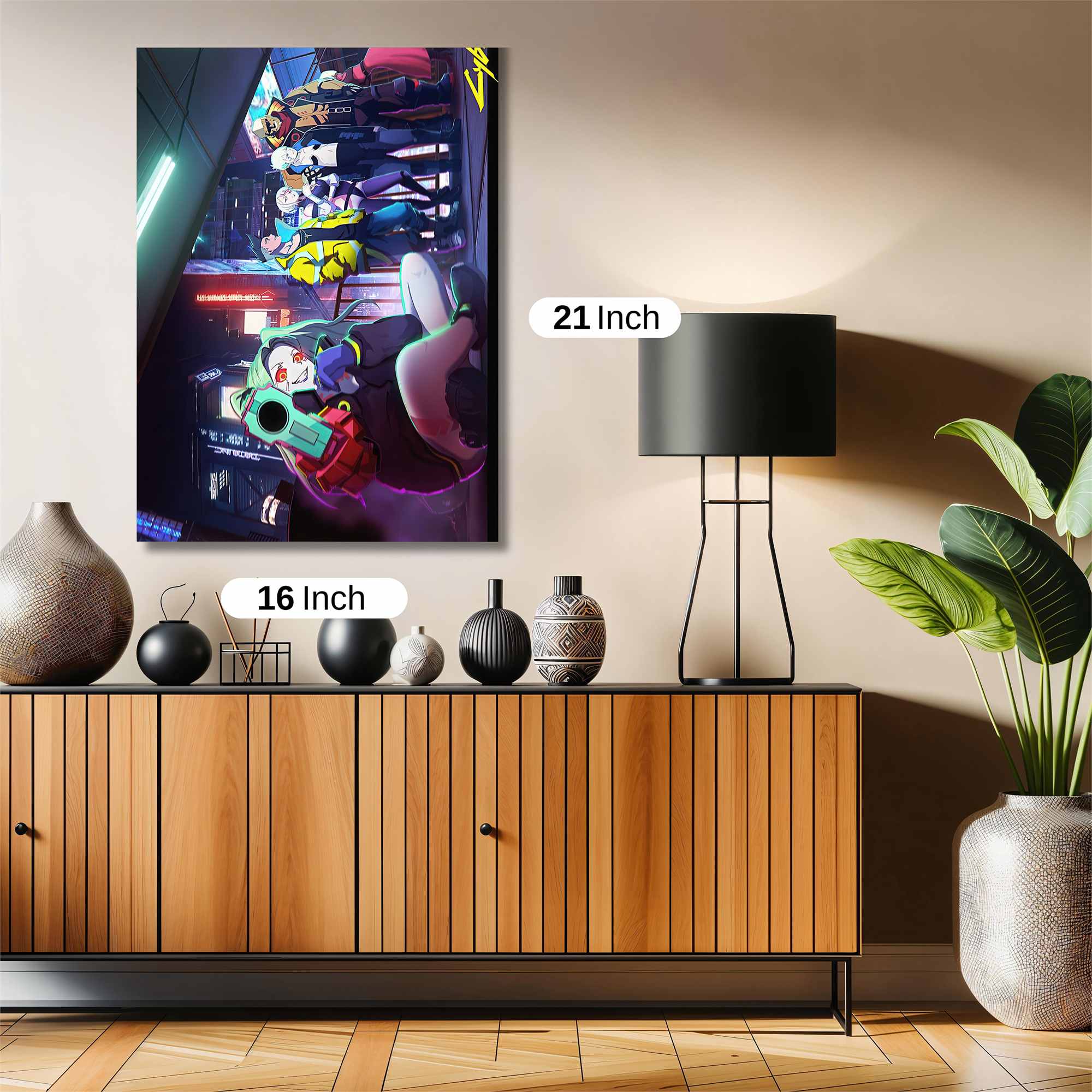 Cyberpunk Frenzy Safe Wall Magnetic / M