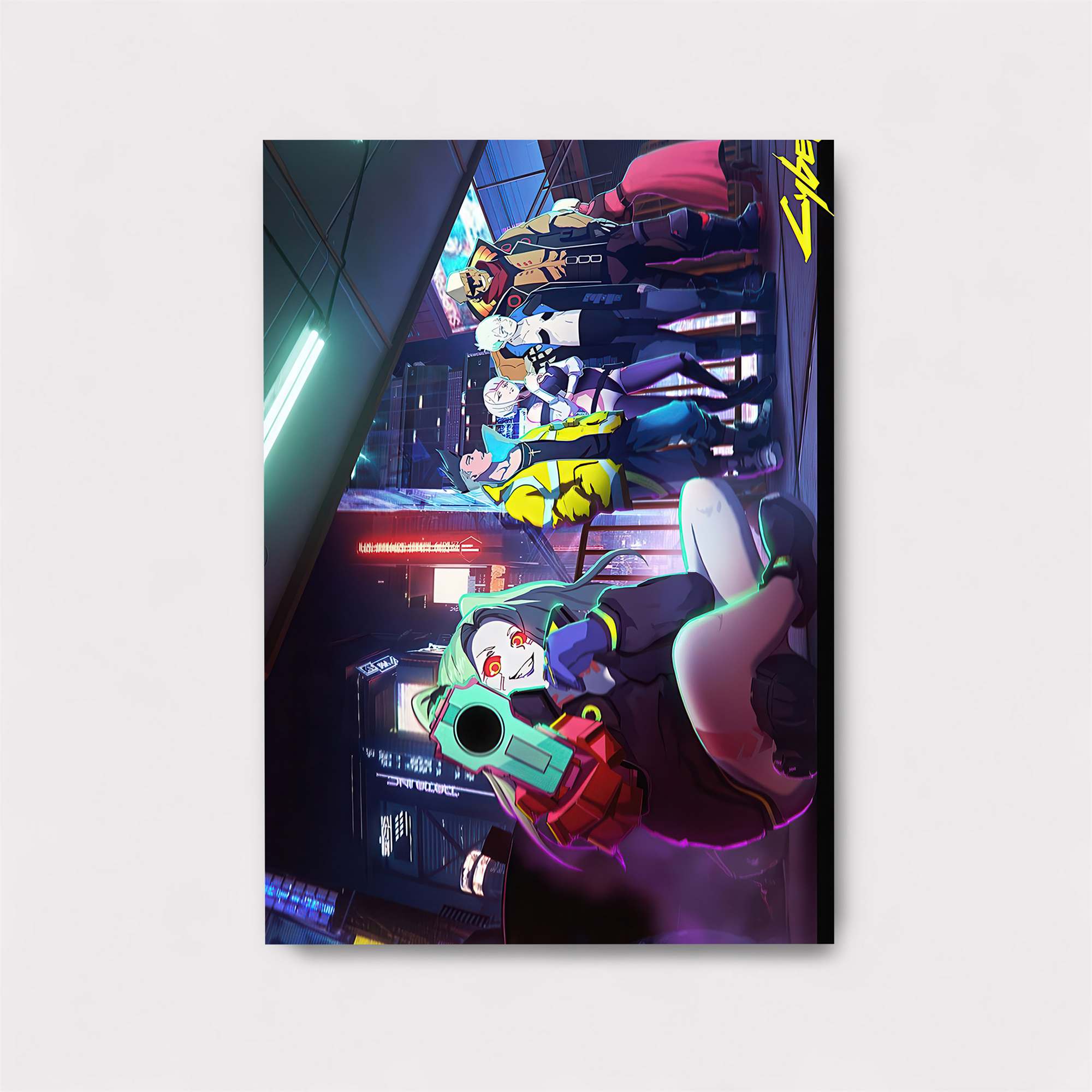 Cyberpunk Frenzy Safe Wall Magnetic / M