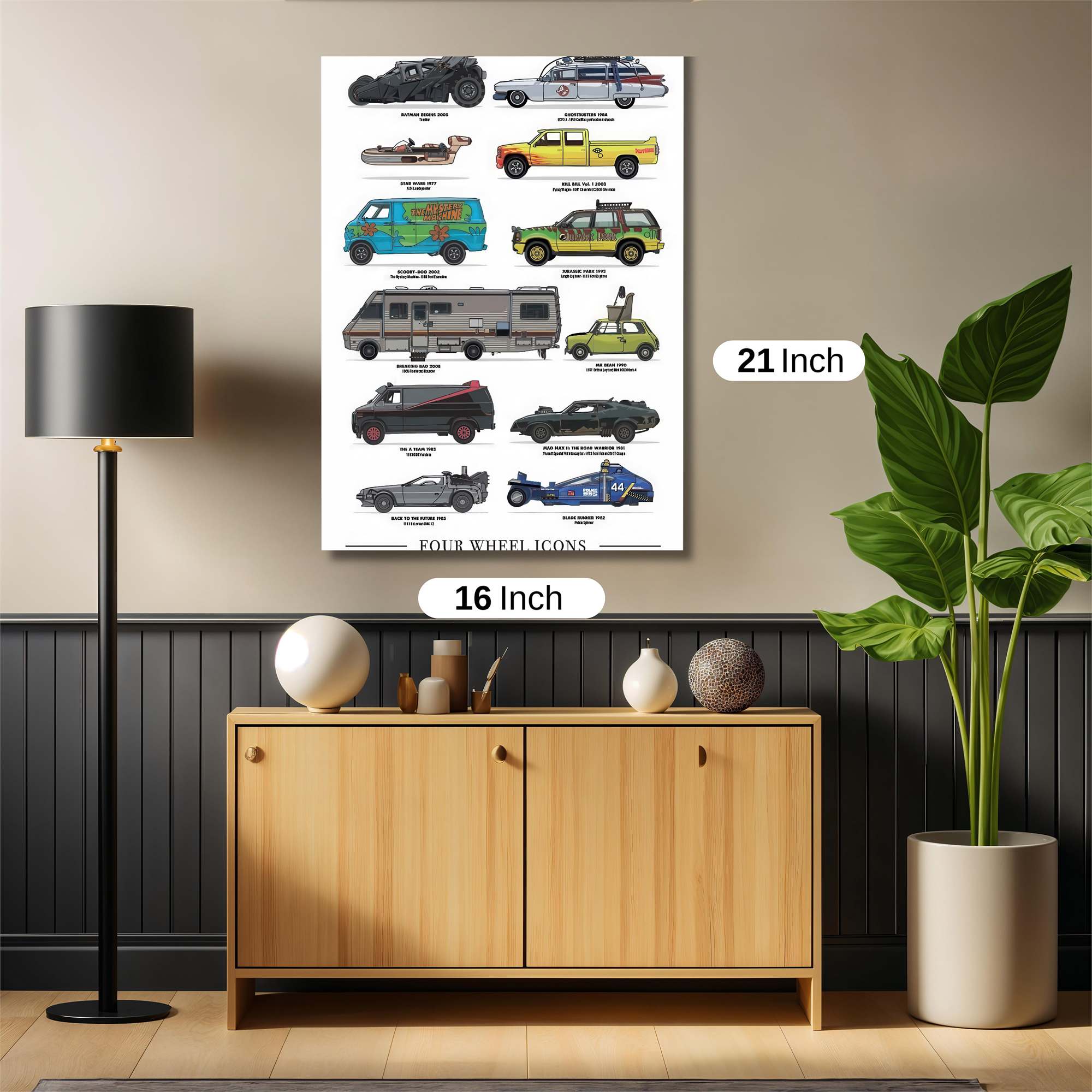 Iconic Journey Safe Wall Magnetic / M