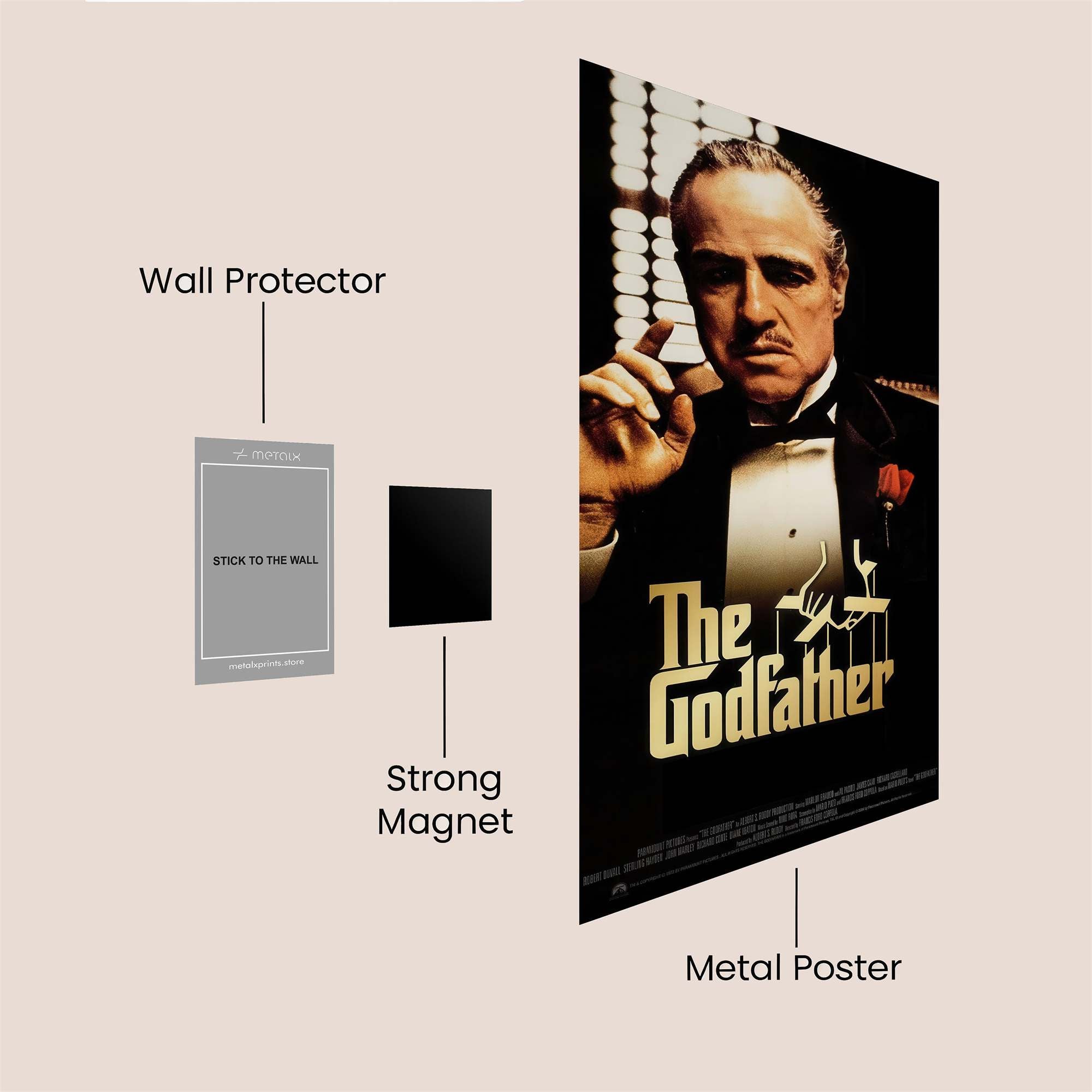 Corleone Intense Safe Wall Magnetic / M