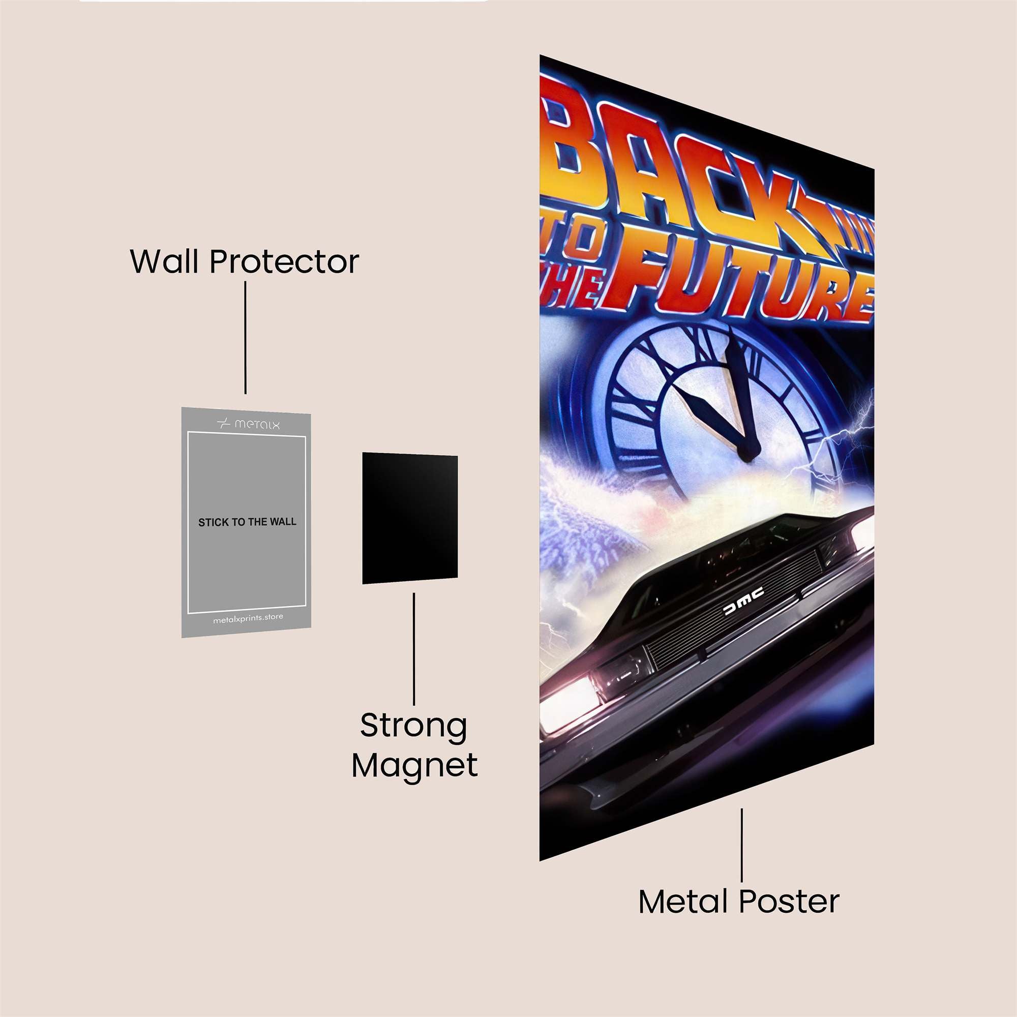 Time Warp Safe Wall Magnetic / M