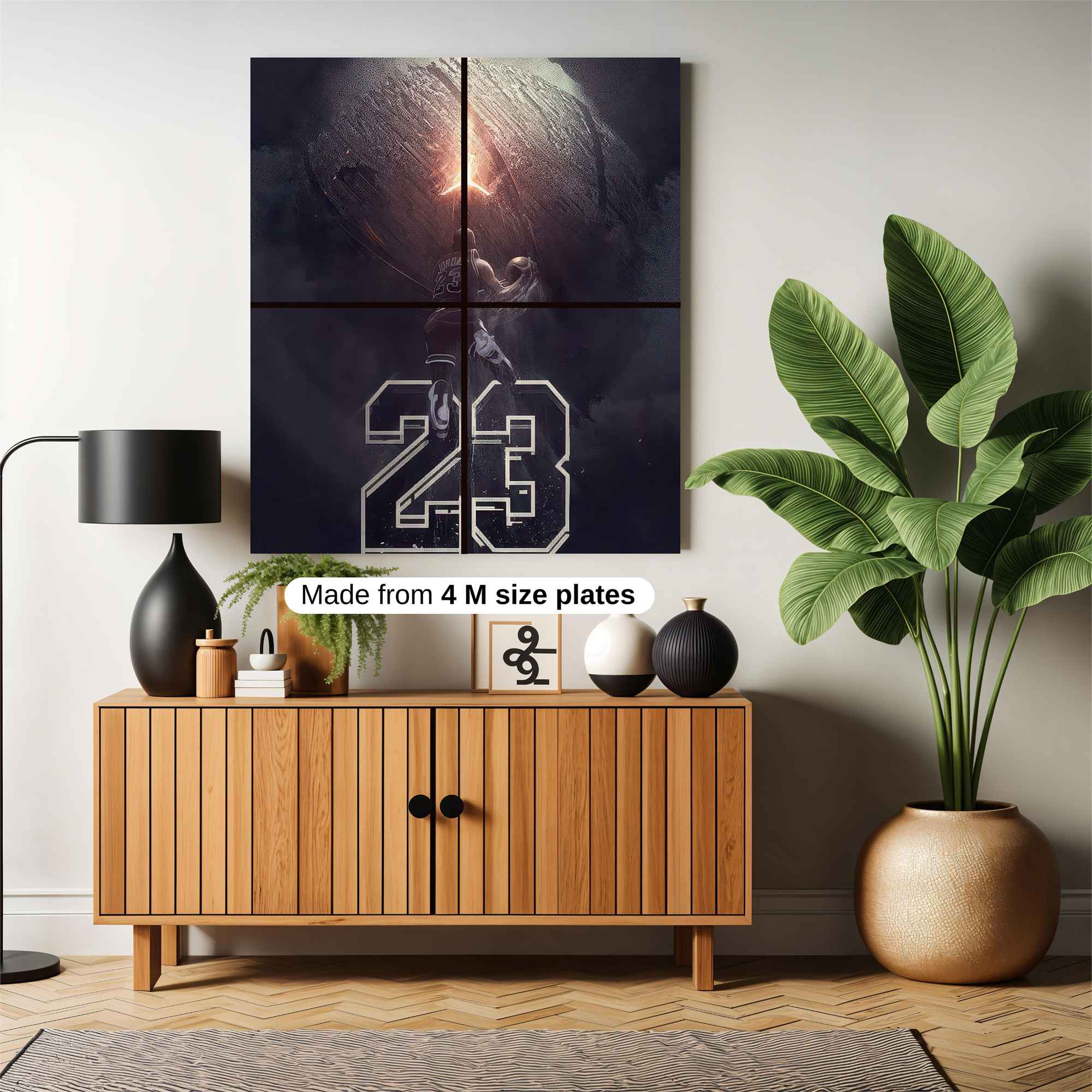 Jordan Ascends Safe Wall Magnetic / M