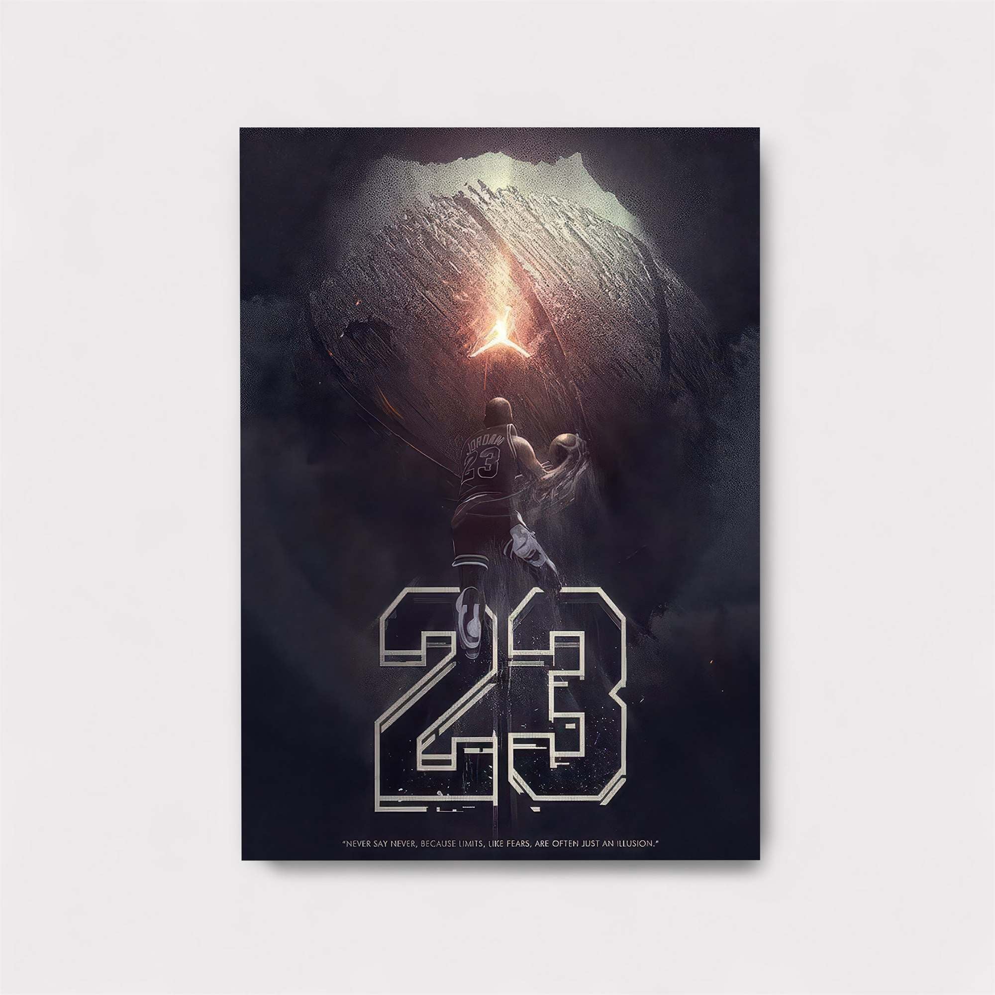 Jordan Ascends Safe Wall Magnetic / M