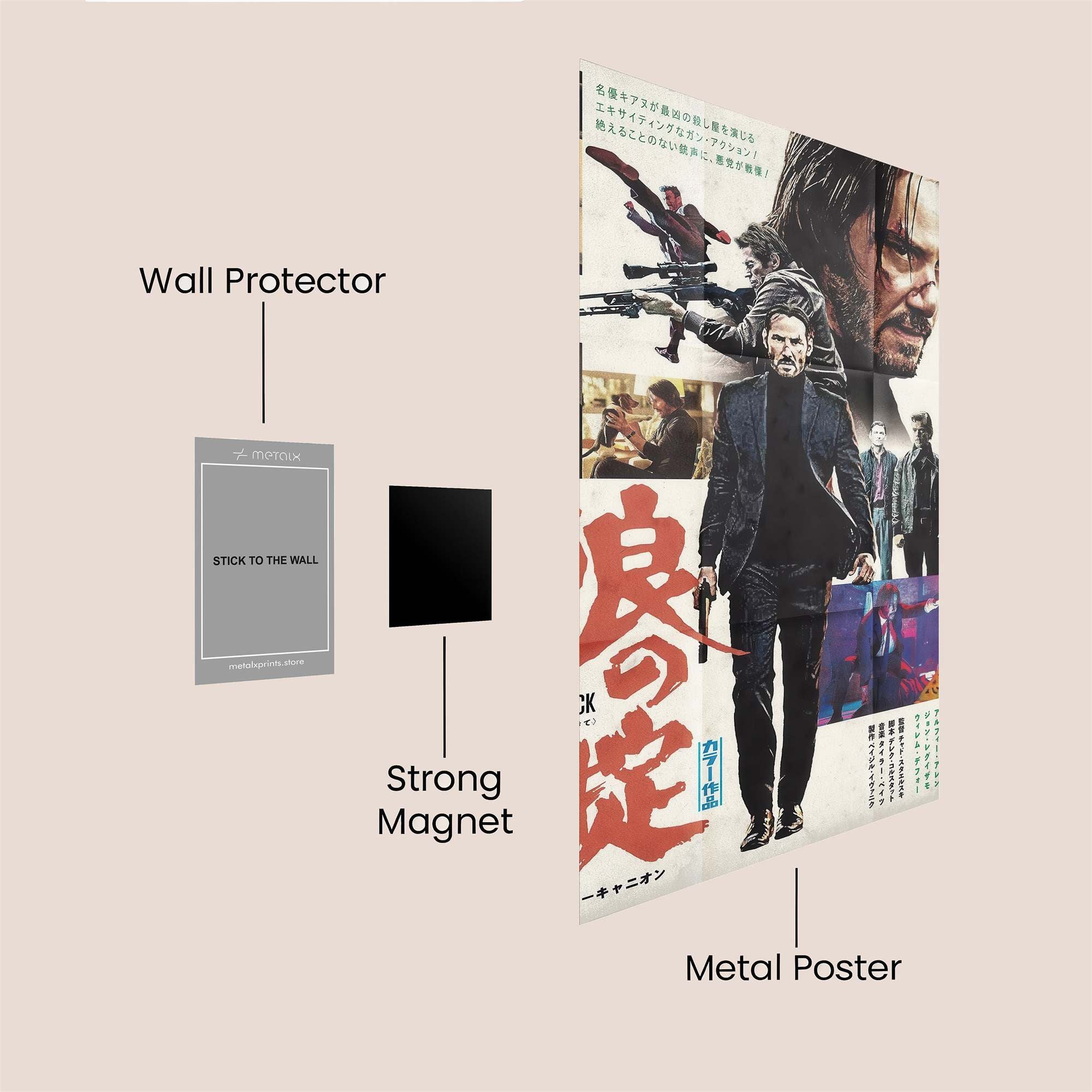 Wick Vengeance Safe Wall Magnetic / M