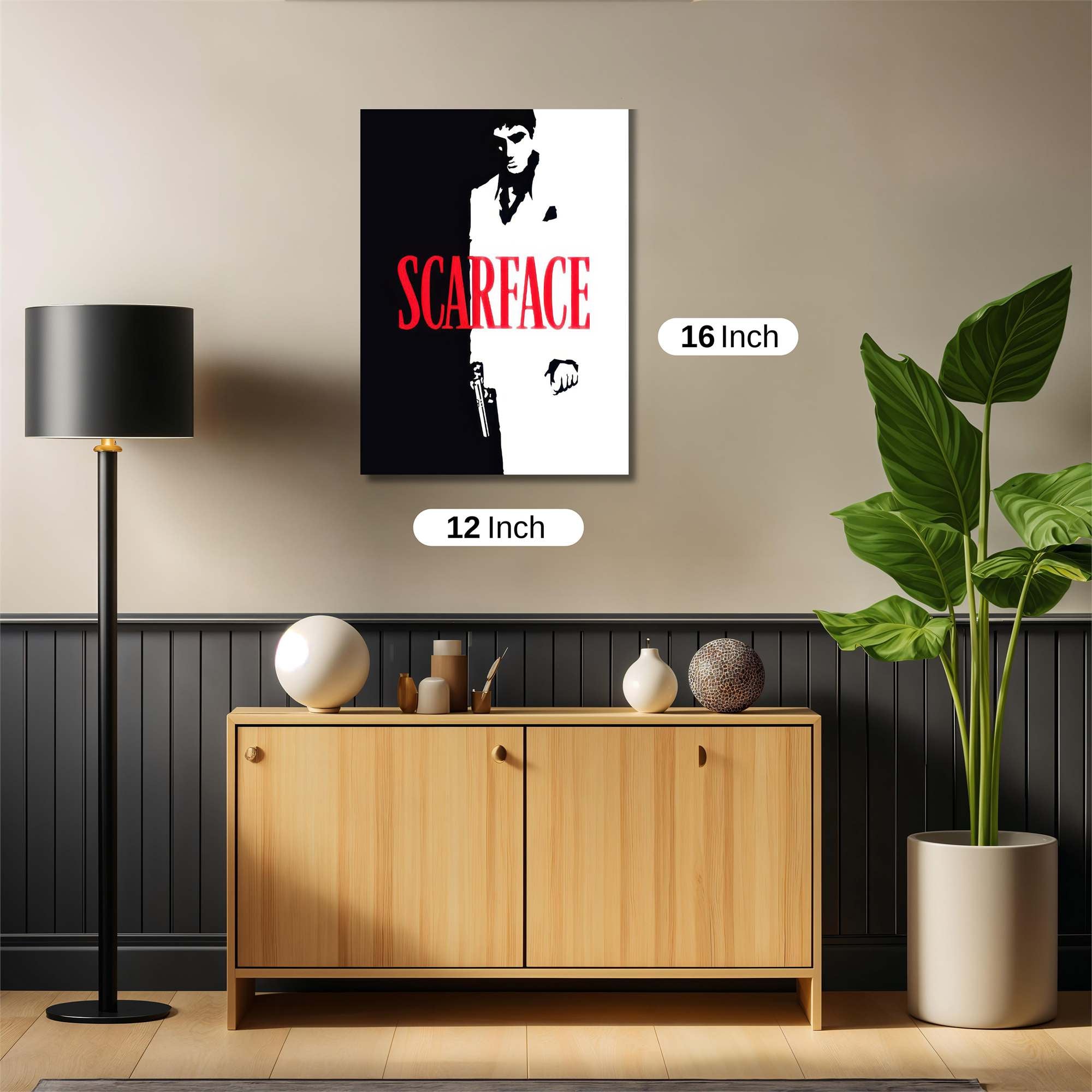 Scarface Intense Safe Wall Magnetic / M