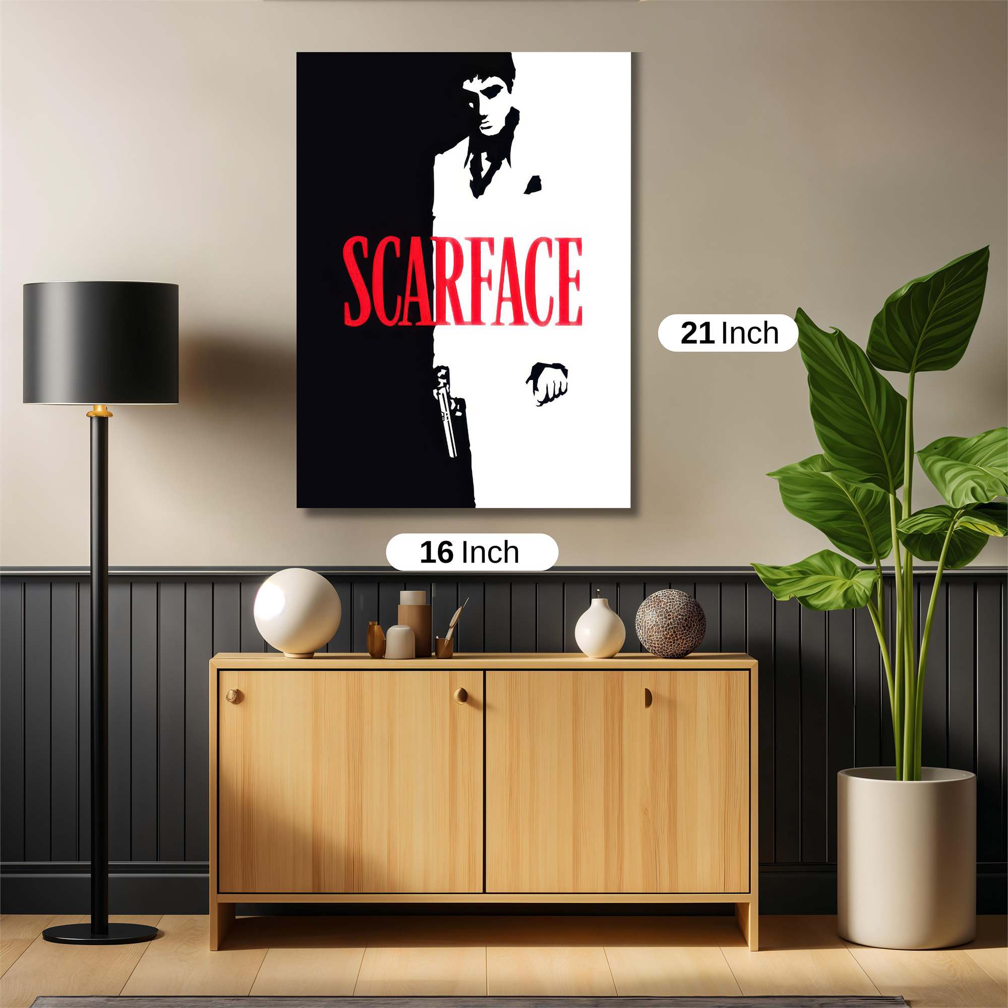 Scarface Intense Safe Wall Magnetic / M