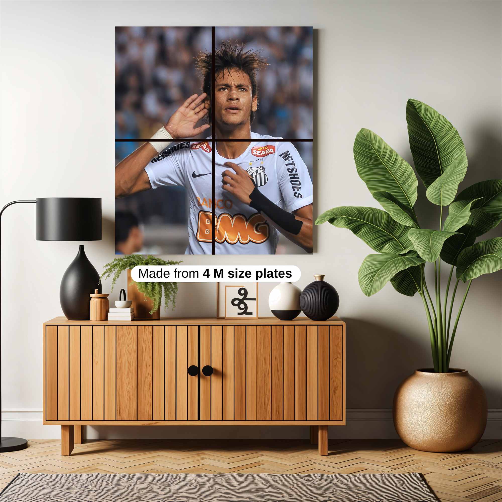 Neymar Ecstatic Safe Wall Magnetic / M