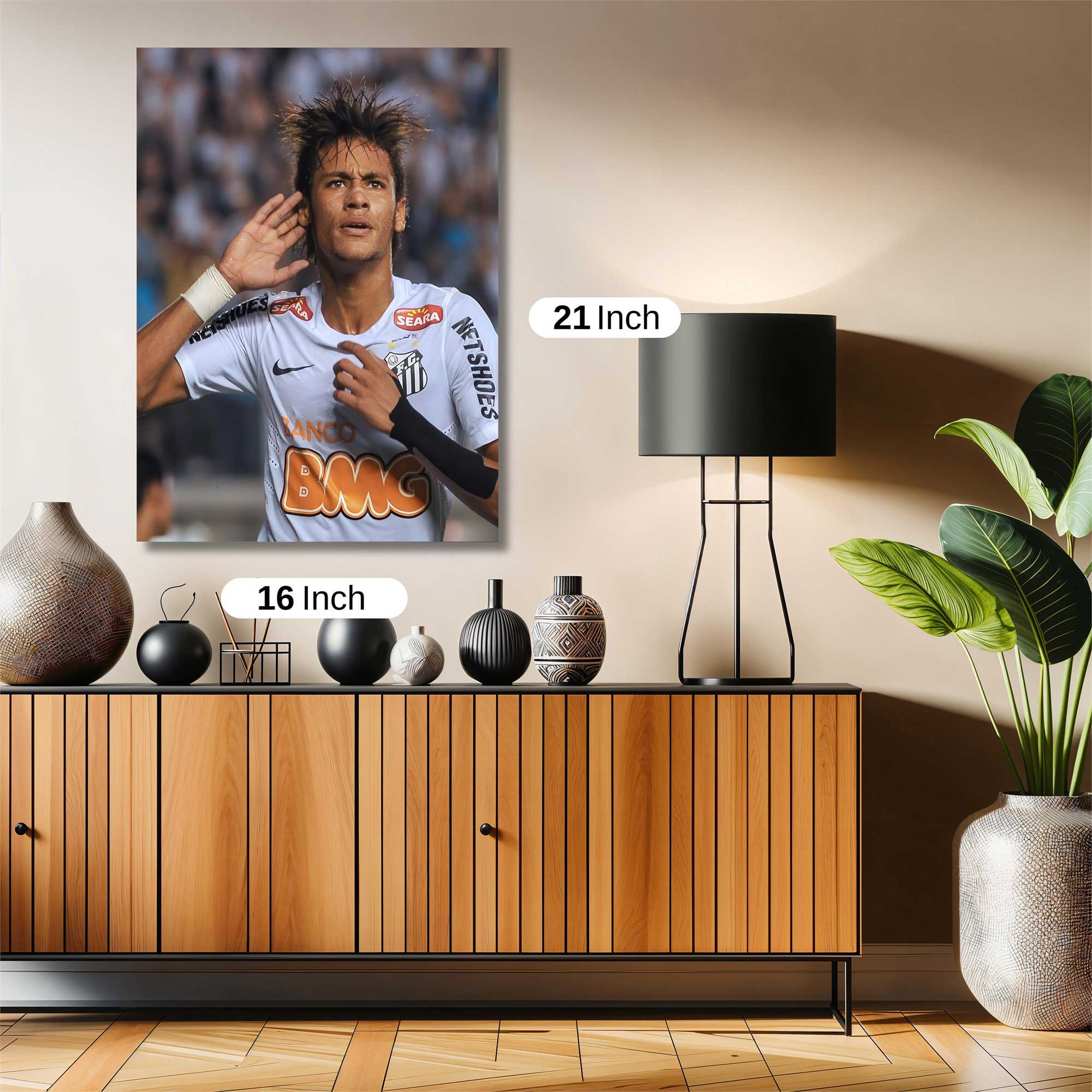 Neymar Ecstatic Safe Wall Magnetic / M