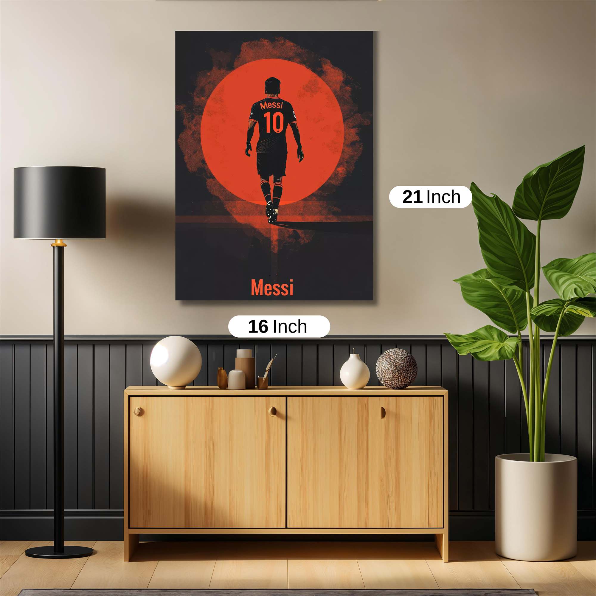 Messi Radiant Safe Wall Magnetic / M