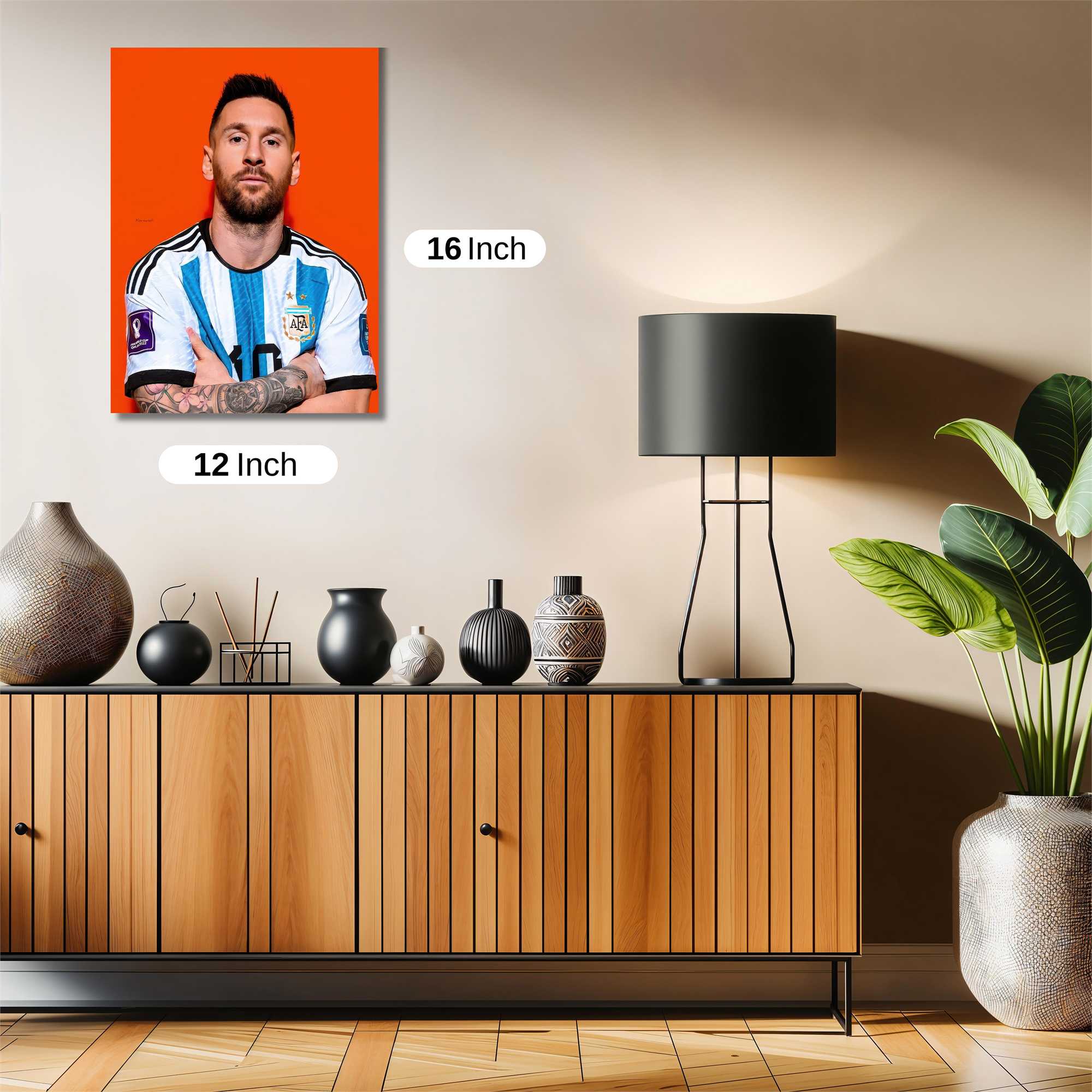 Messi Majestic Safe Wall Magnetic / M