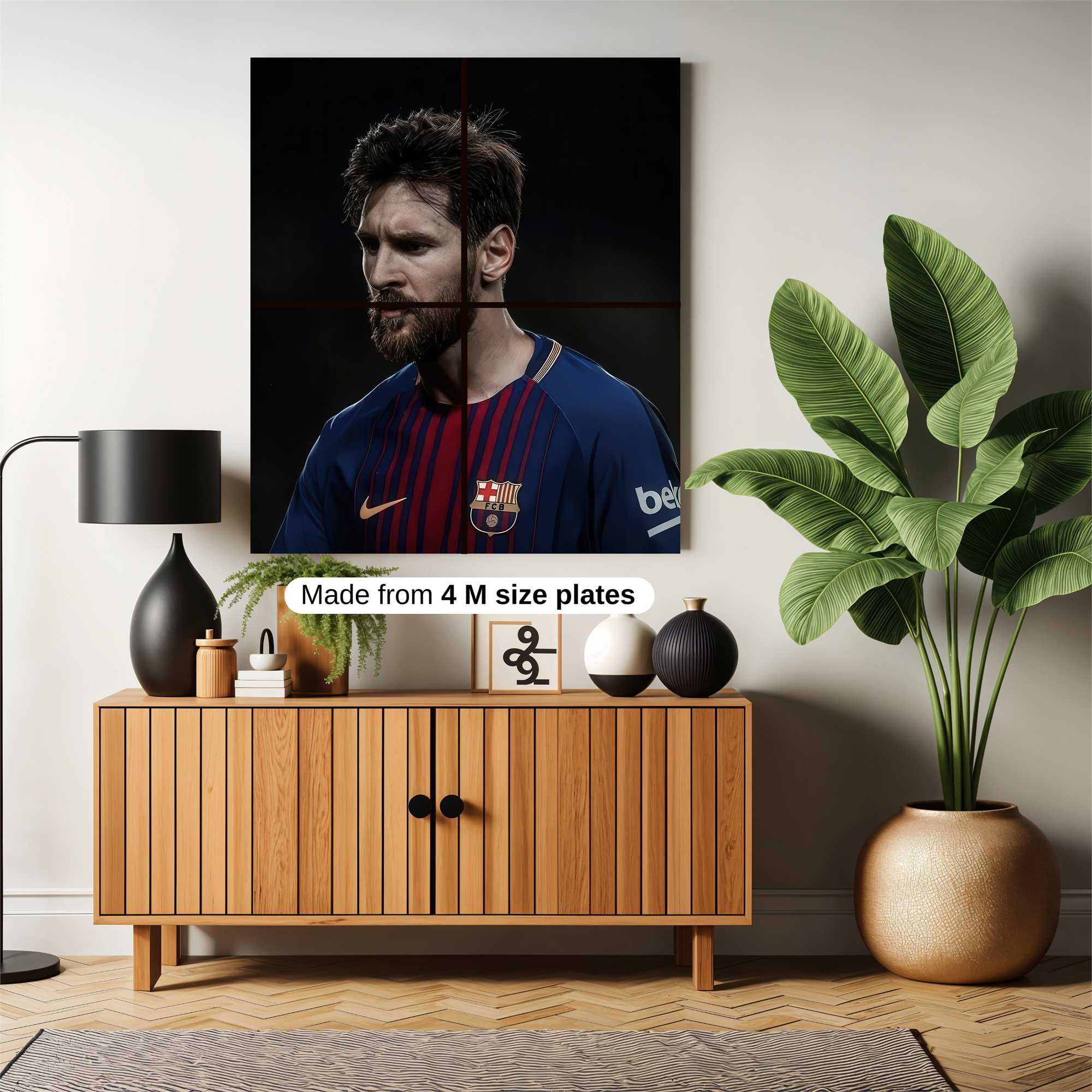 Messi Majestic Safe Wall Magnetic / M