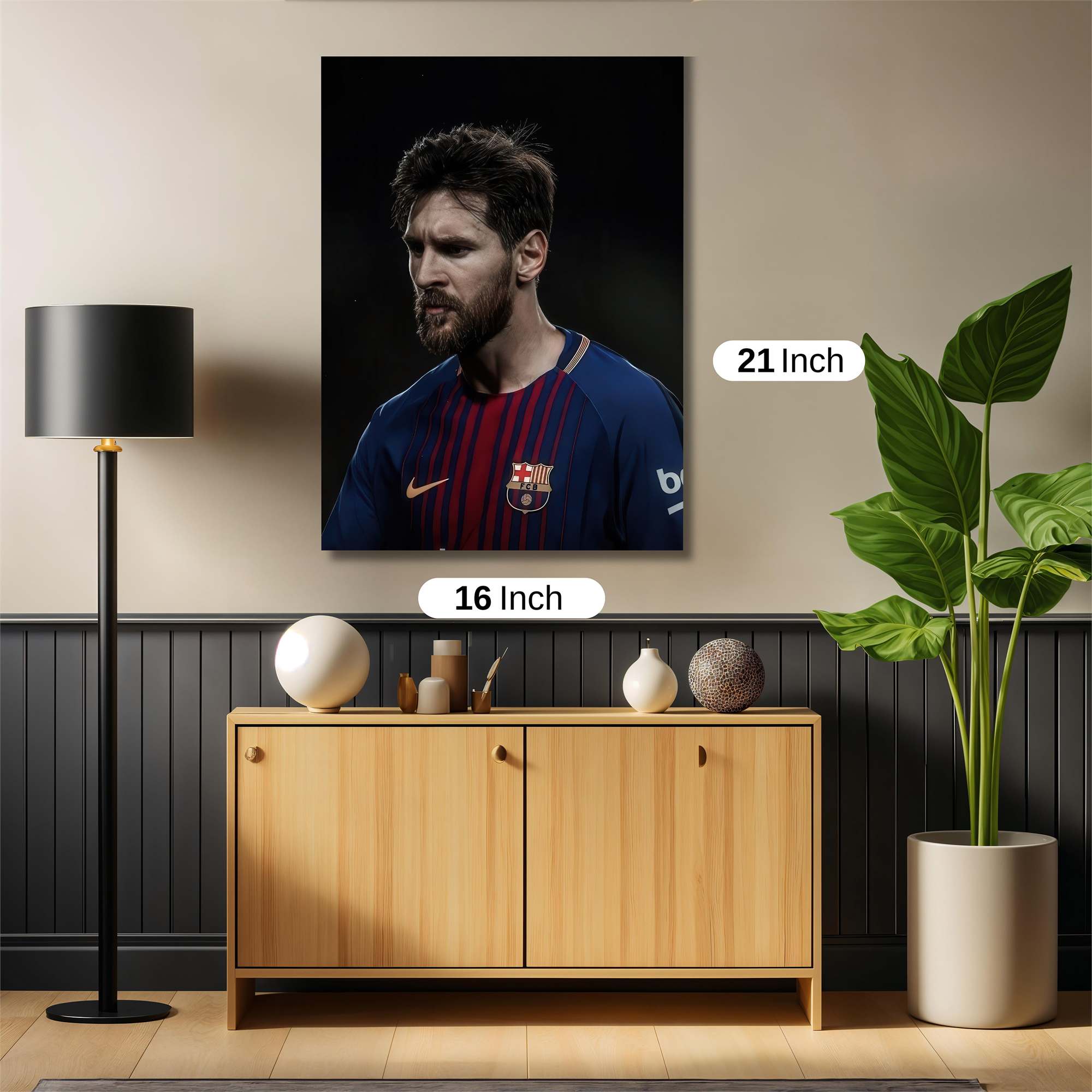 Messi Majestic Safe Wall Magnetic / M