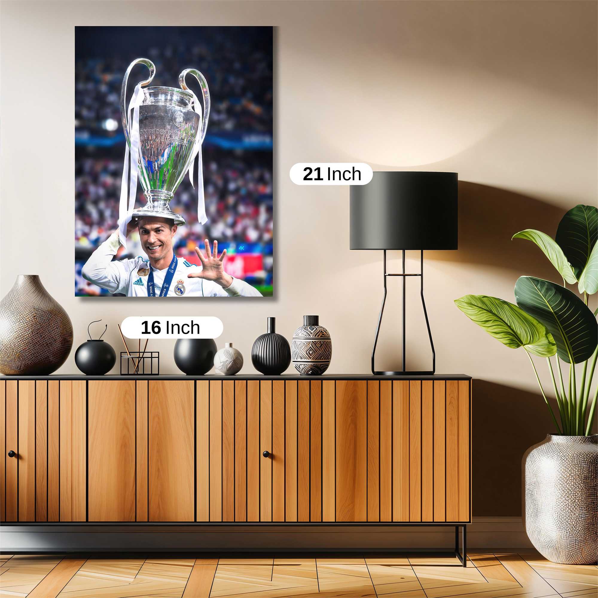 Ronaldo Triumphant Safe Wall Magnetic / M