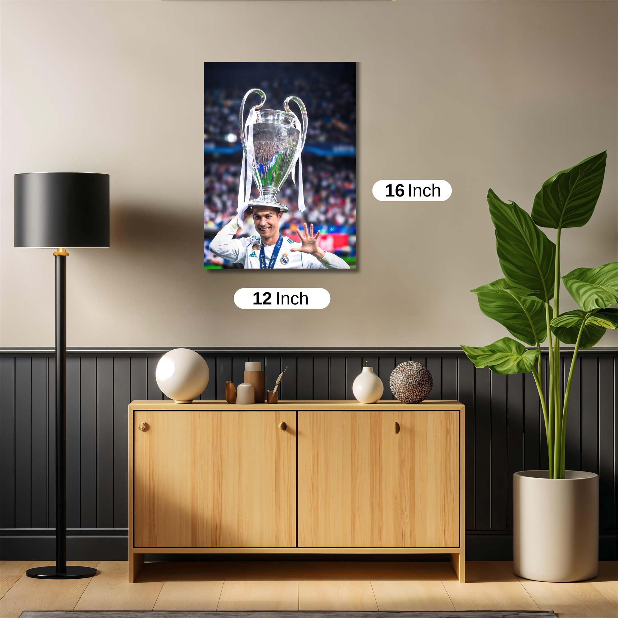 Ronaldo Triumphant Safe Wall Magnetic / M