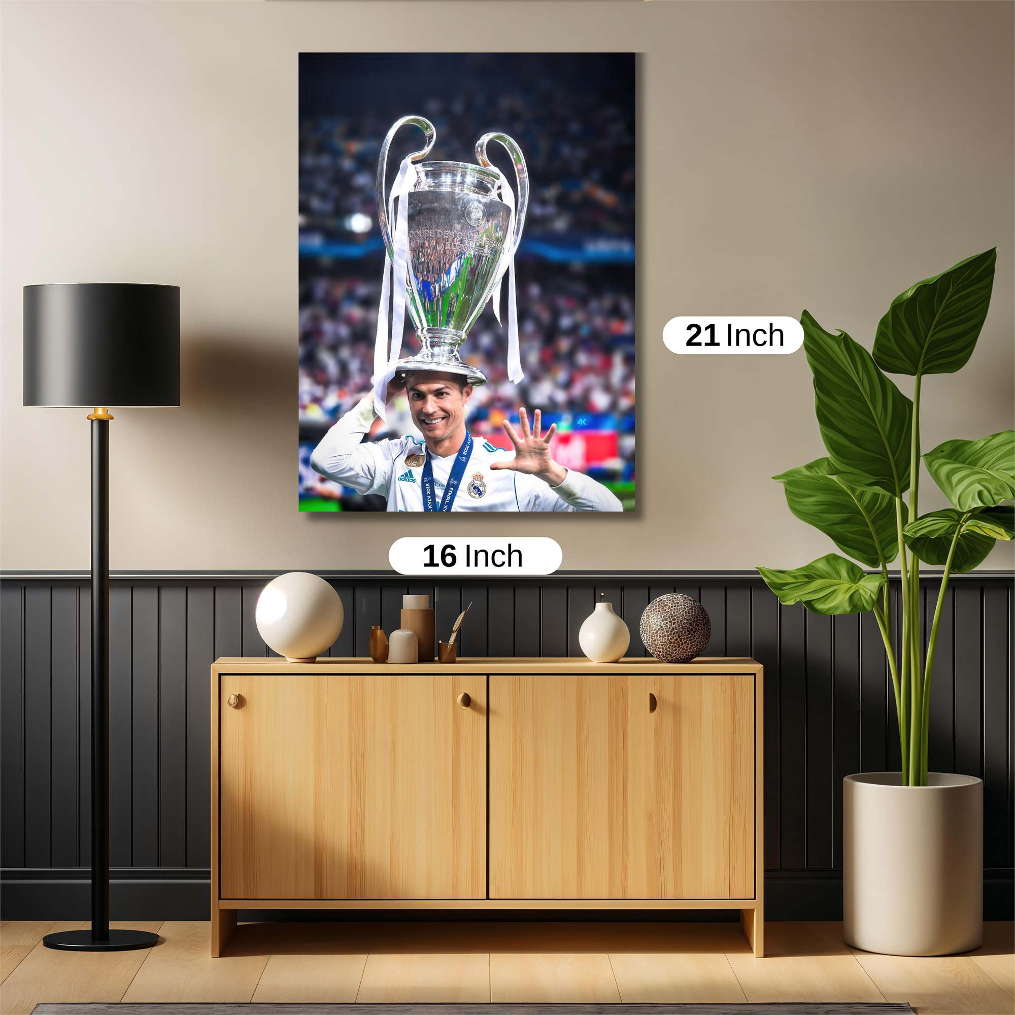 Ronaldo Triumphant Safe Wall Magnetic / M