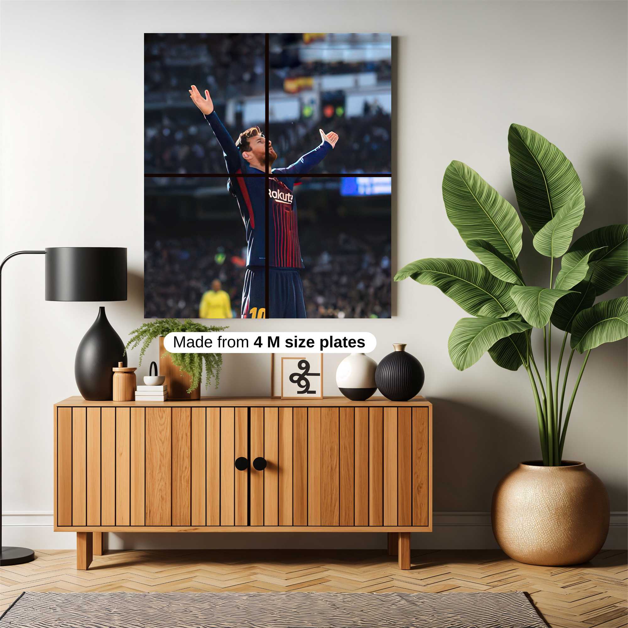 Messi Triumphant Safe Wall Magnetic / M