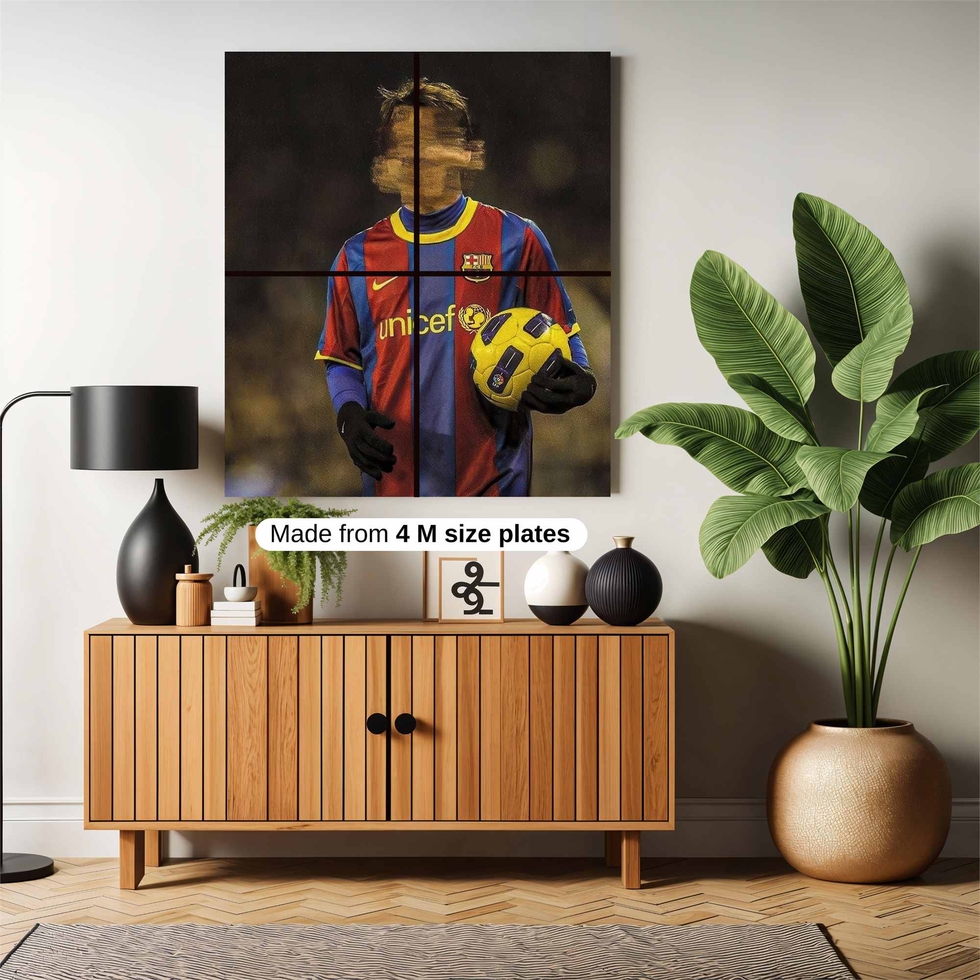 Messi Majestic Safe Wall Magnetic / M