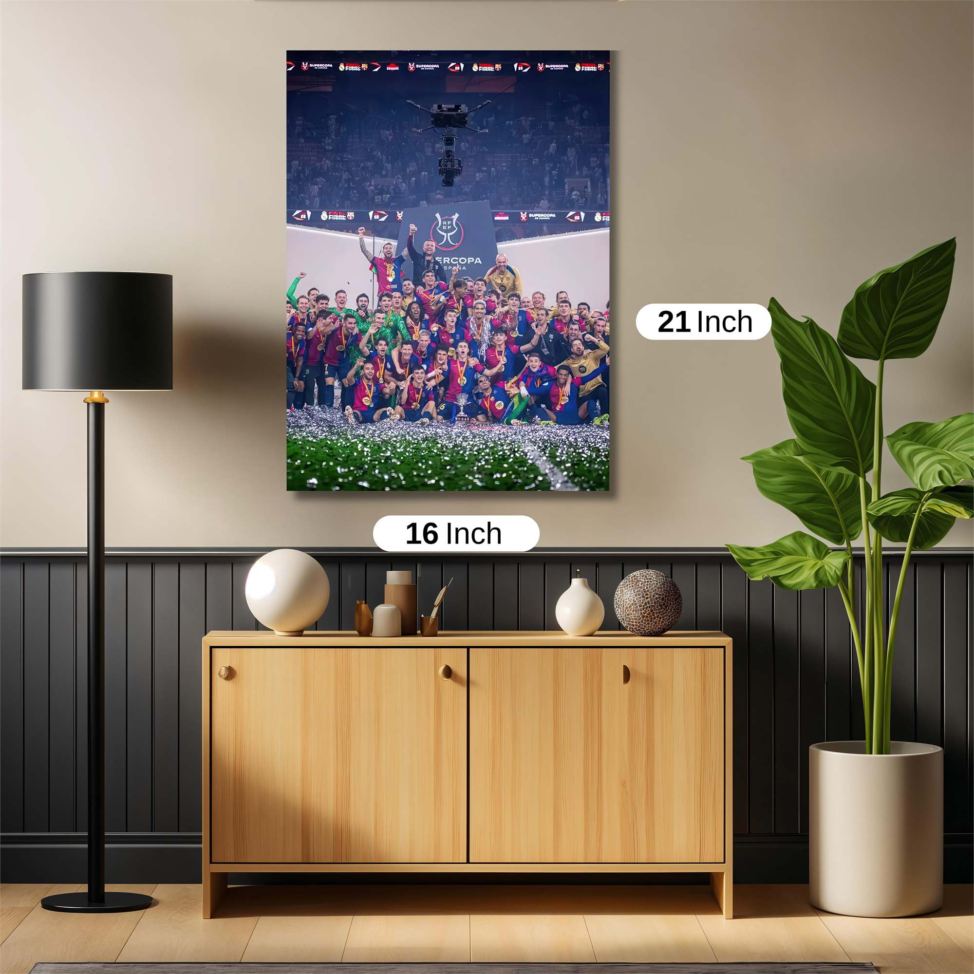 Barcelona Triumphant Safe Wall Magnetic / M