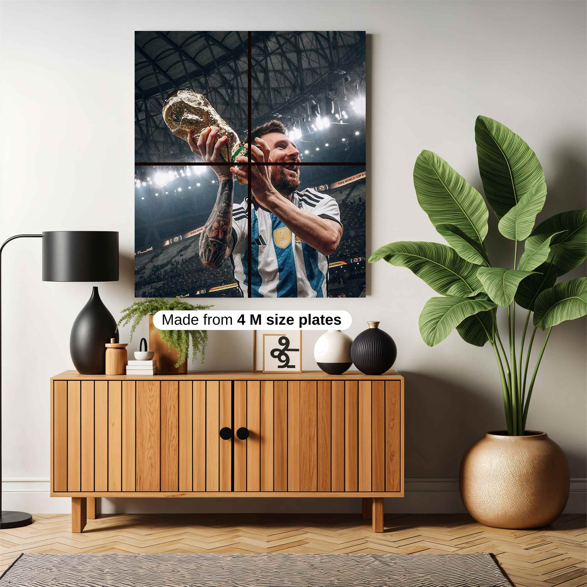 Messi Triumphant Safe Wall Magnetic / M