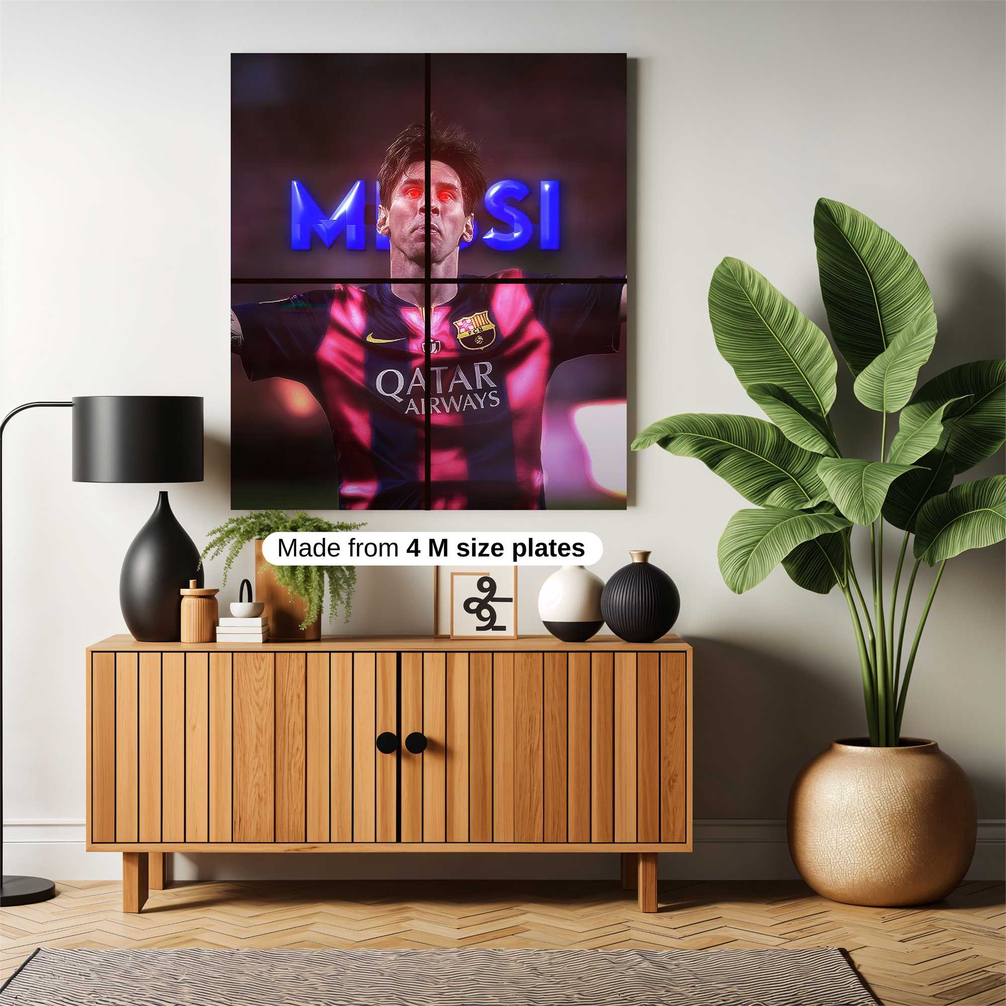 Messi Radiant Safe Wall Magnetic / M