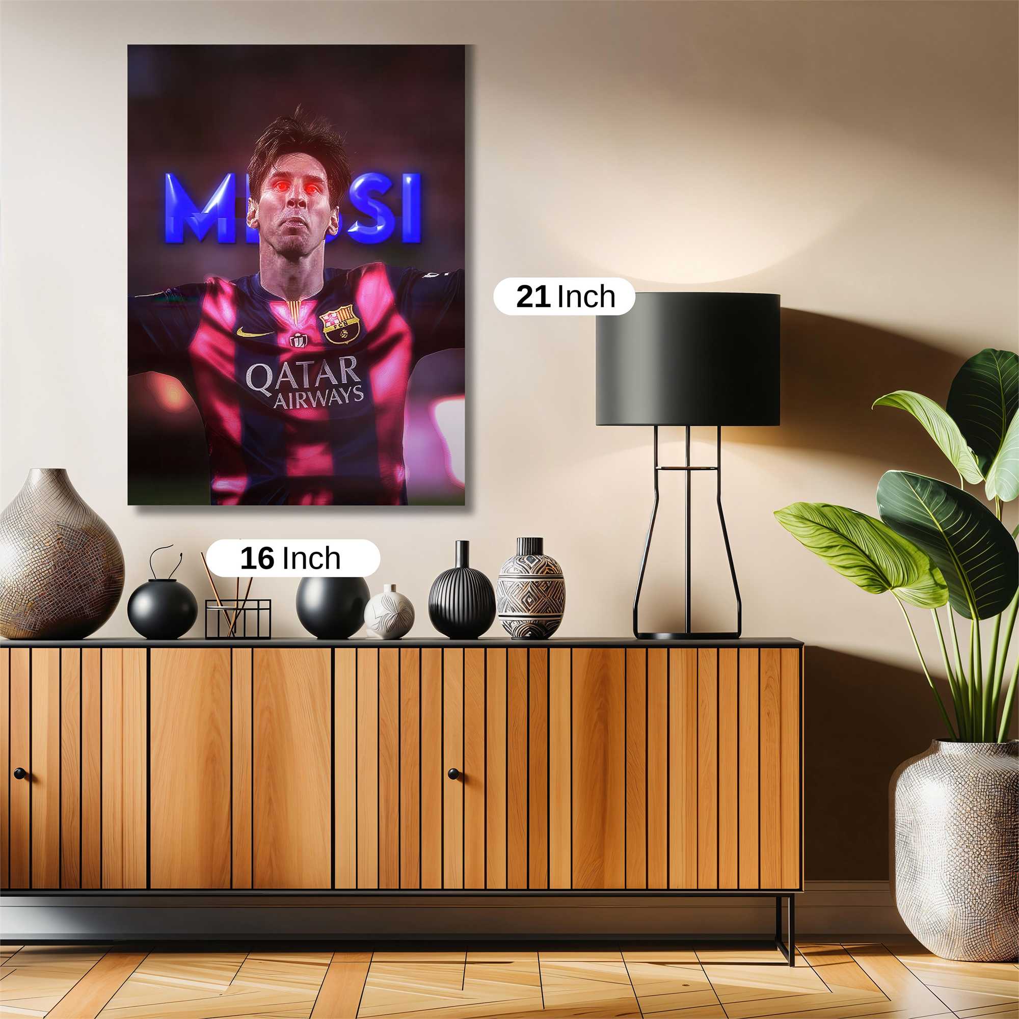 Messi Radiant Safe Wall Magnetic / M