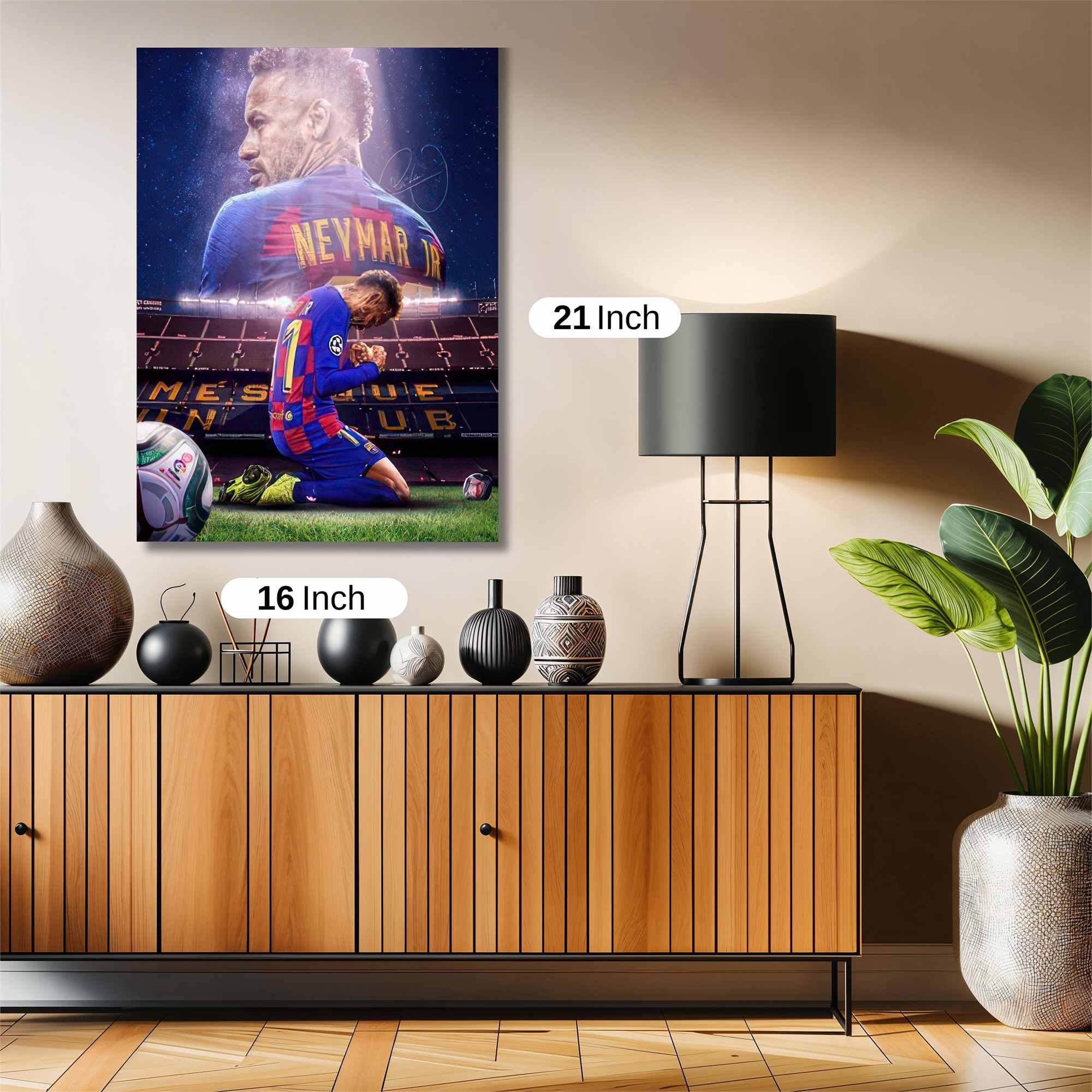 Neymar Radiant Safe Wall Magnetic / M