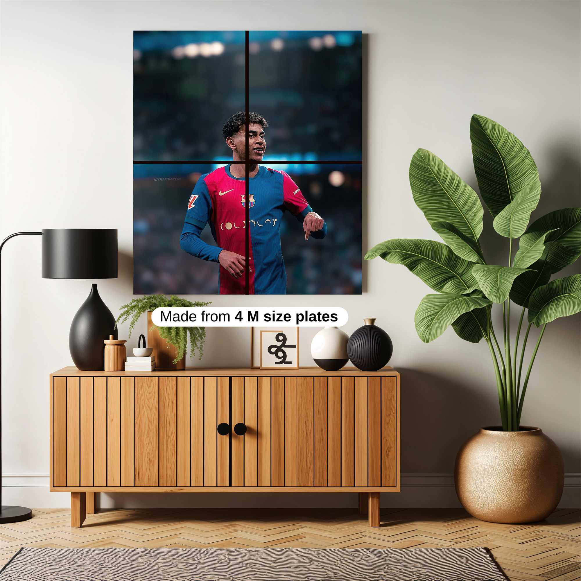 Messi Radiant Safe Wall Magnetic / M