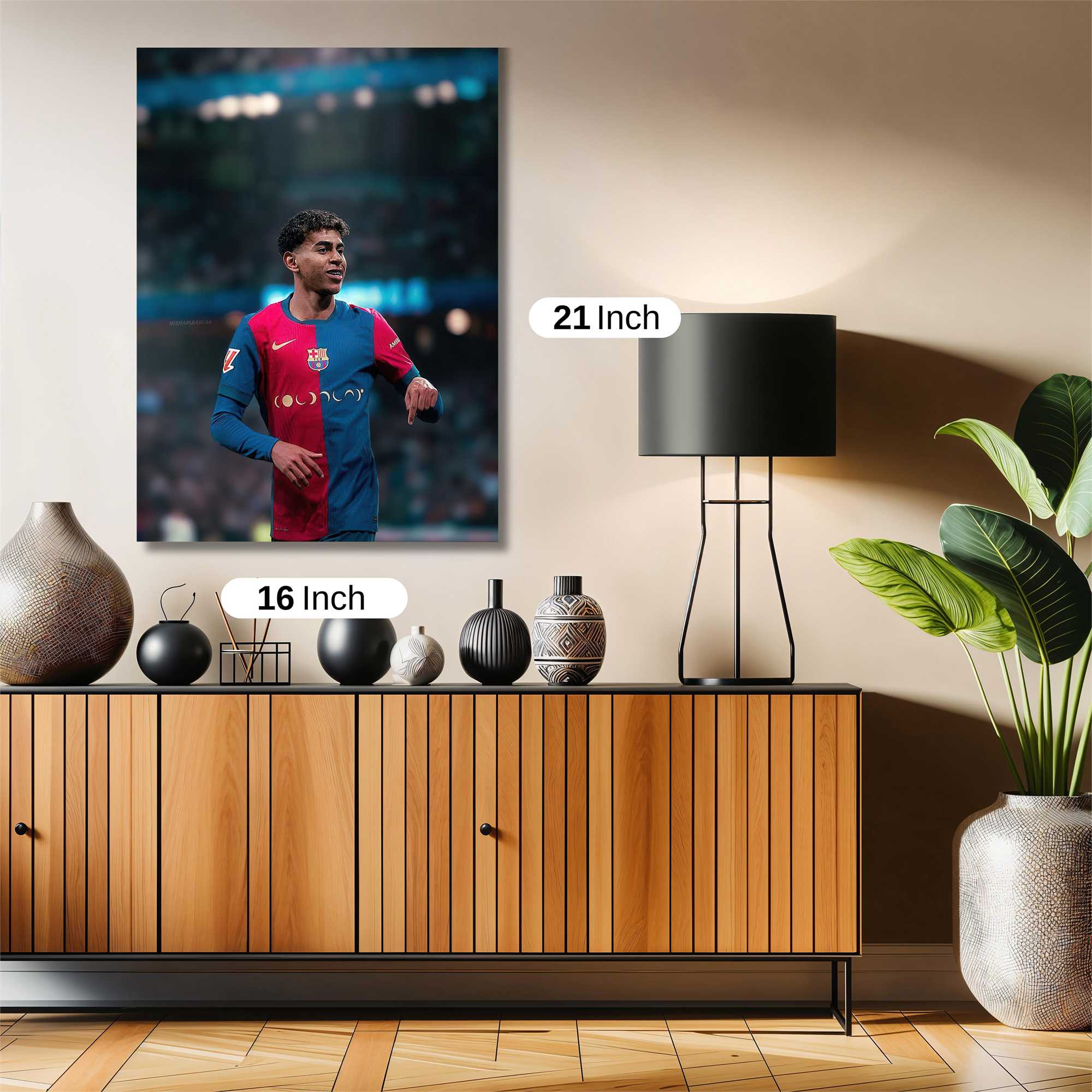 Messi Radiant Safe Wall Magnetic / M