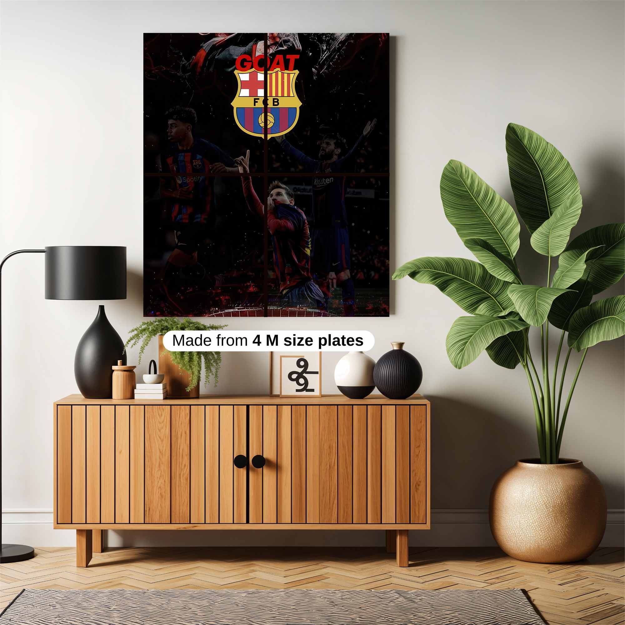 Messi Majestic Safe Wall Magnetic / M