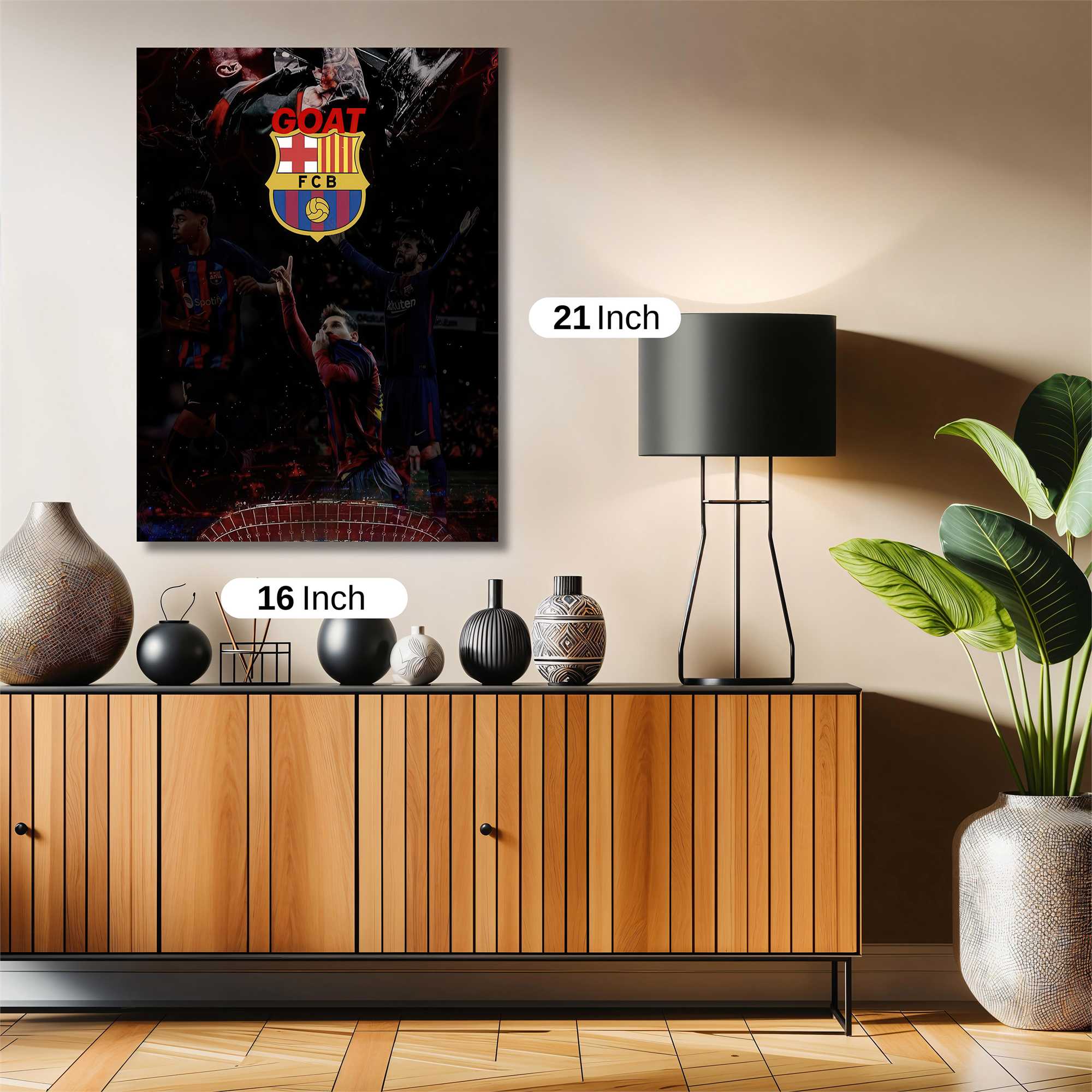 Messi Majestic Safe Wall Magnetic / M