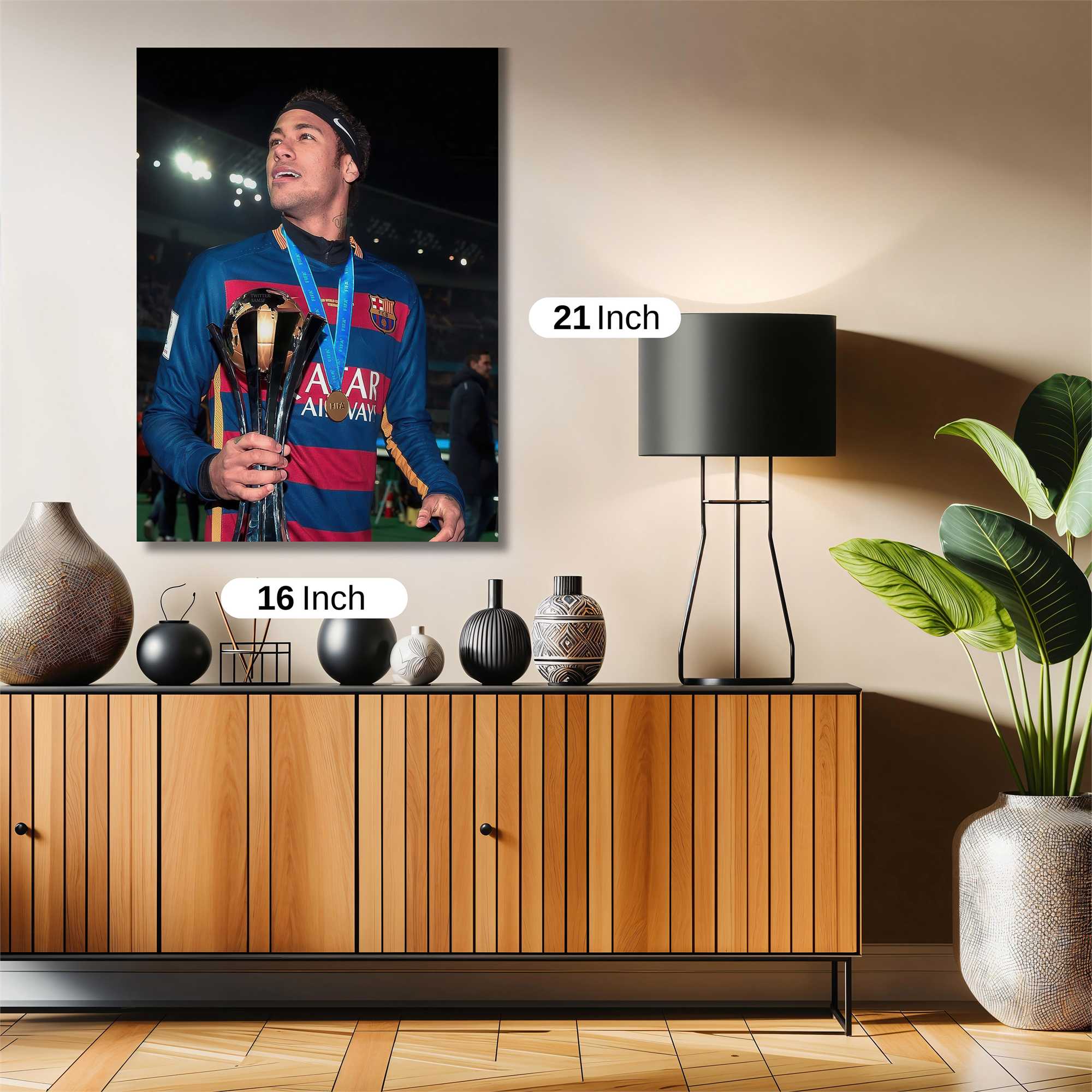 Neymar Triumph Safe Wall Magnetic / M