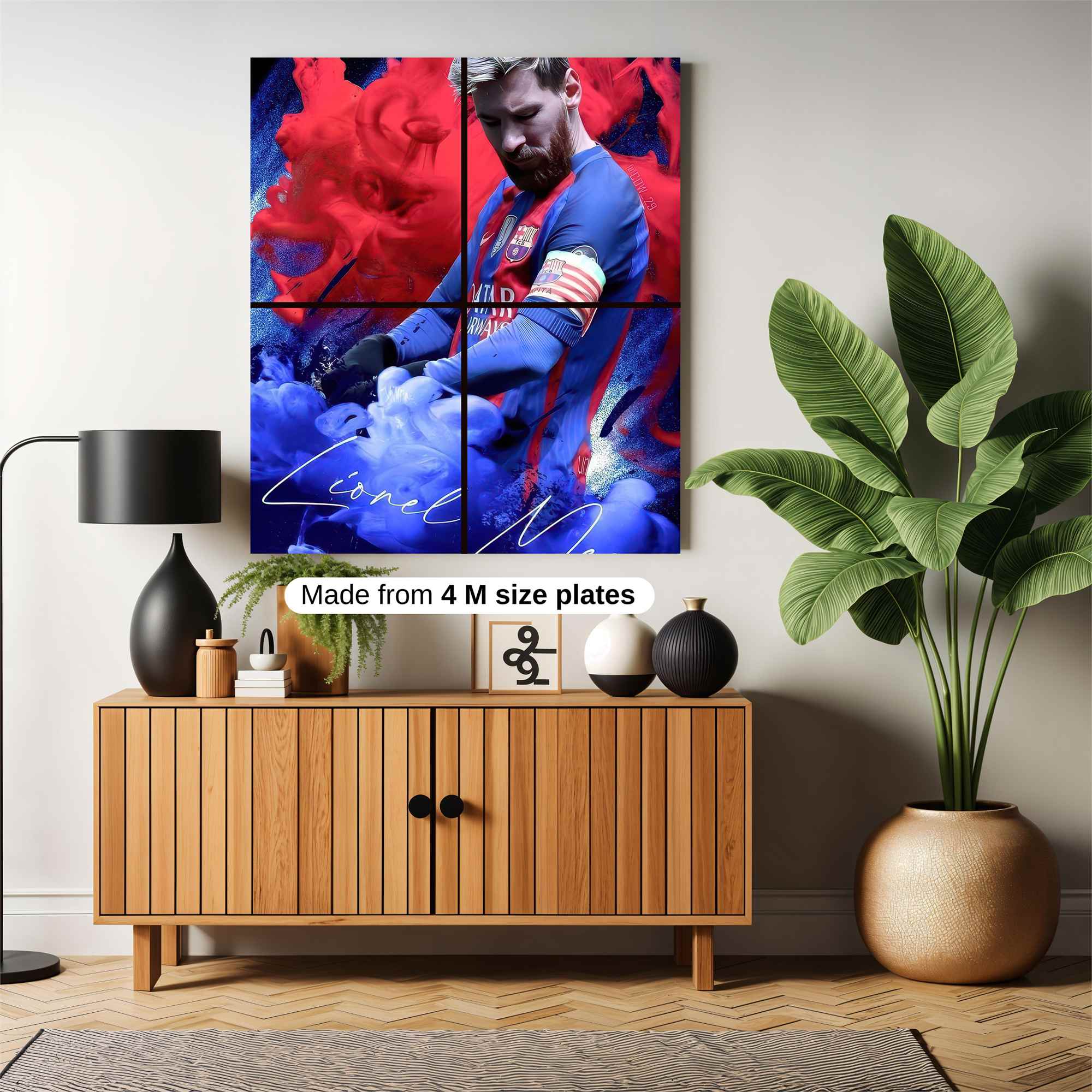 Messi Majesty Safe Wall Magnetic / M