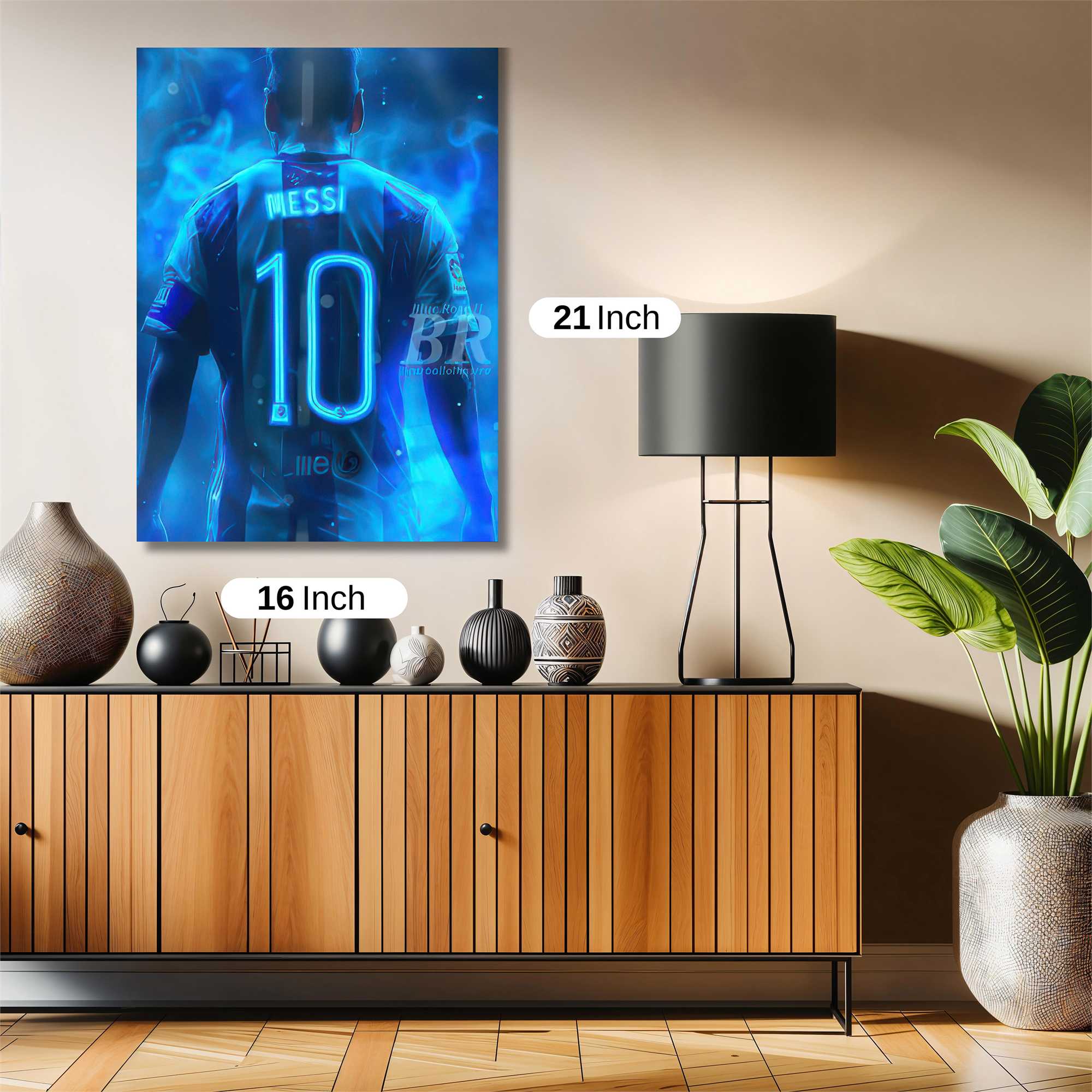 Messi Radiant Safe Wall Magnetic / M