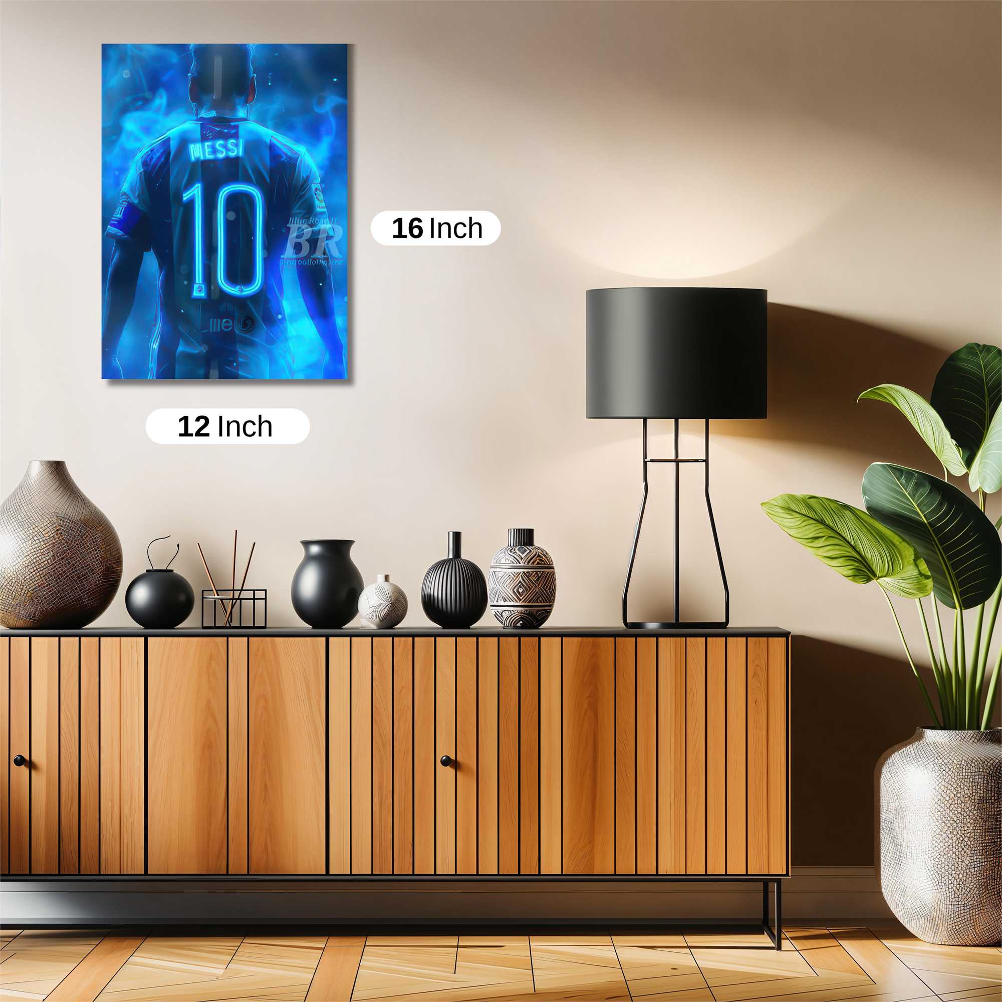 Messi Radiant Safe Wall Magnetic / M