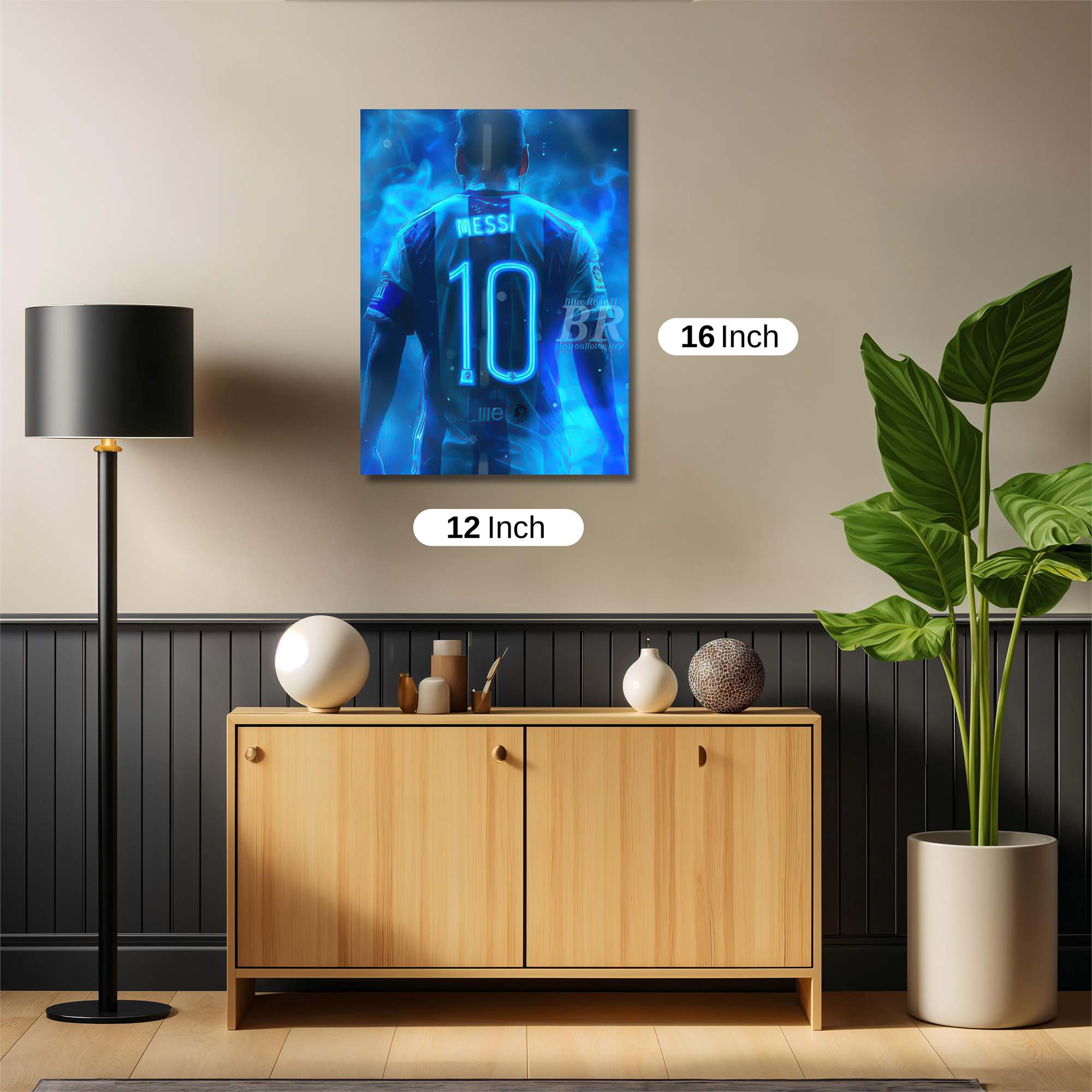 Messi Radiant Safe Wall Magnetic / M