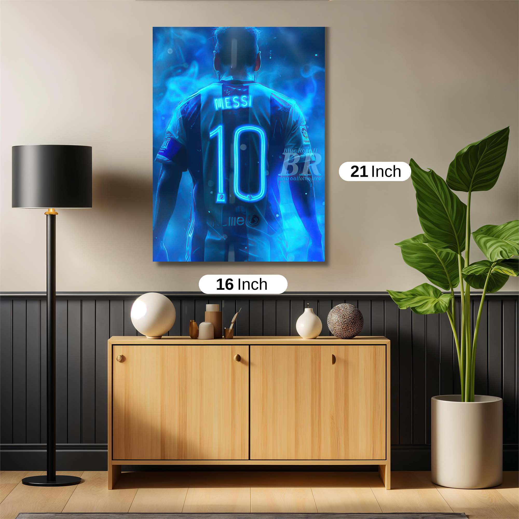 Messi Radiant Safe Wall Magnetic / M
