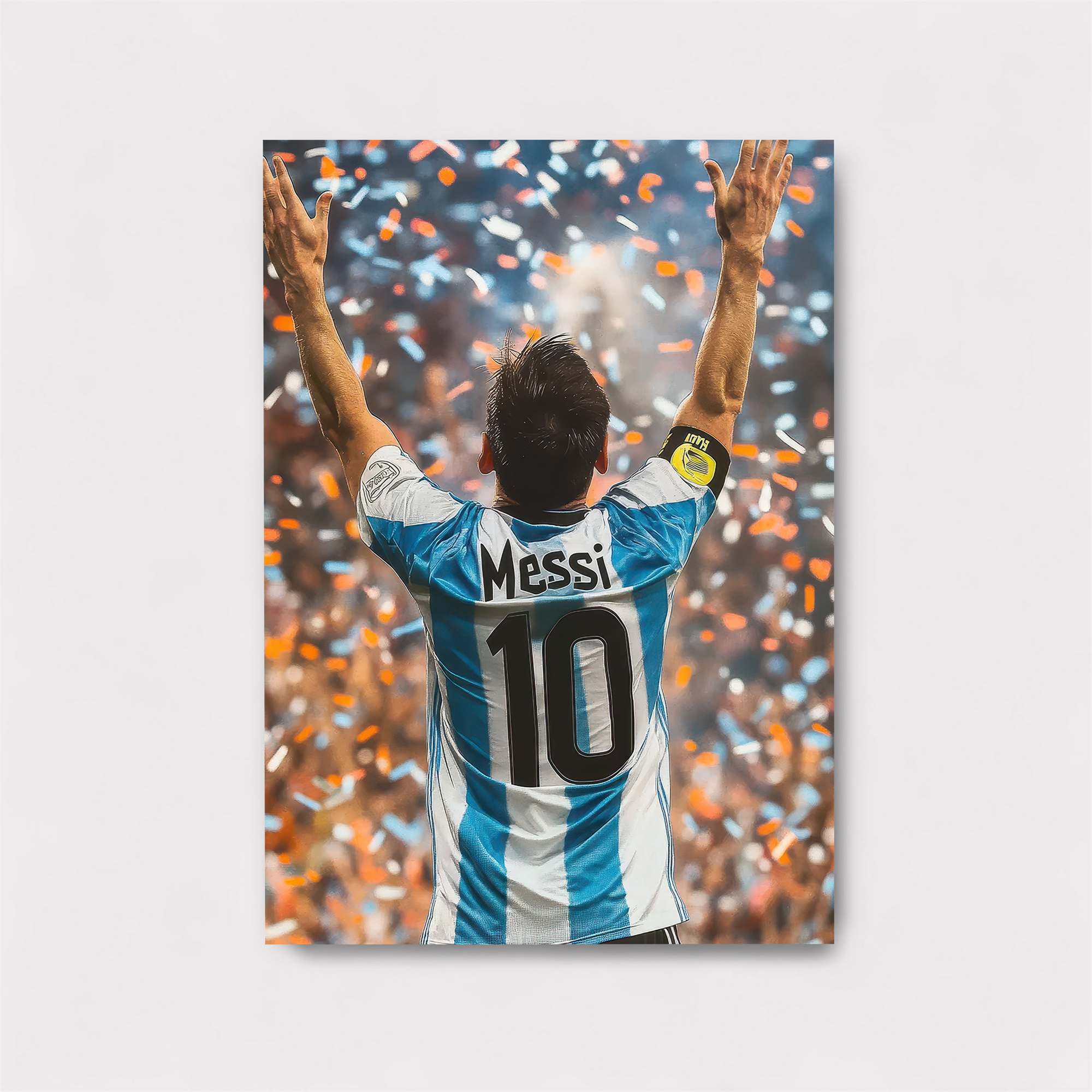 Messi Triumphant Safe Wall Magnetic / M