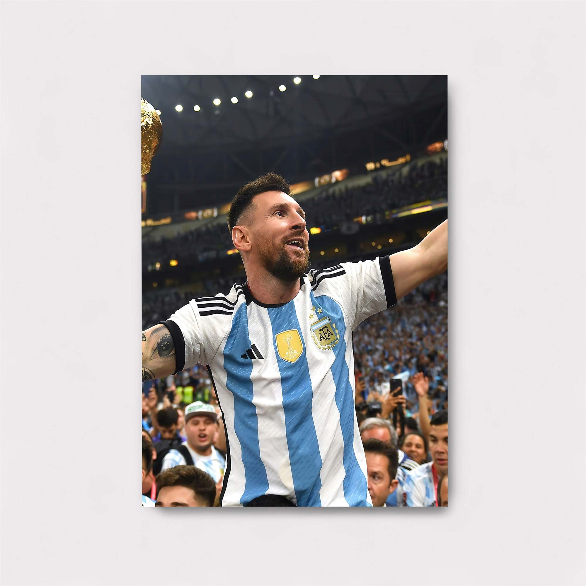 Messi Triumphant Safe Wall Magnetic / M