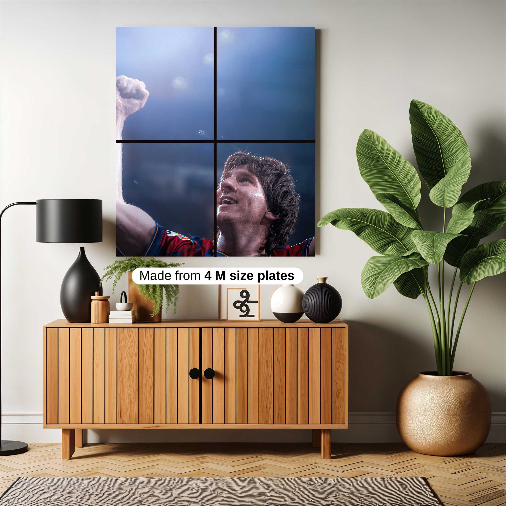 Messi Triumphant Safe Wall Magnetic / M