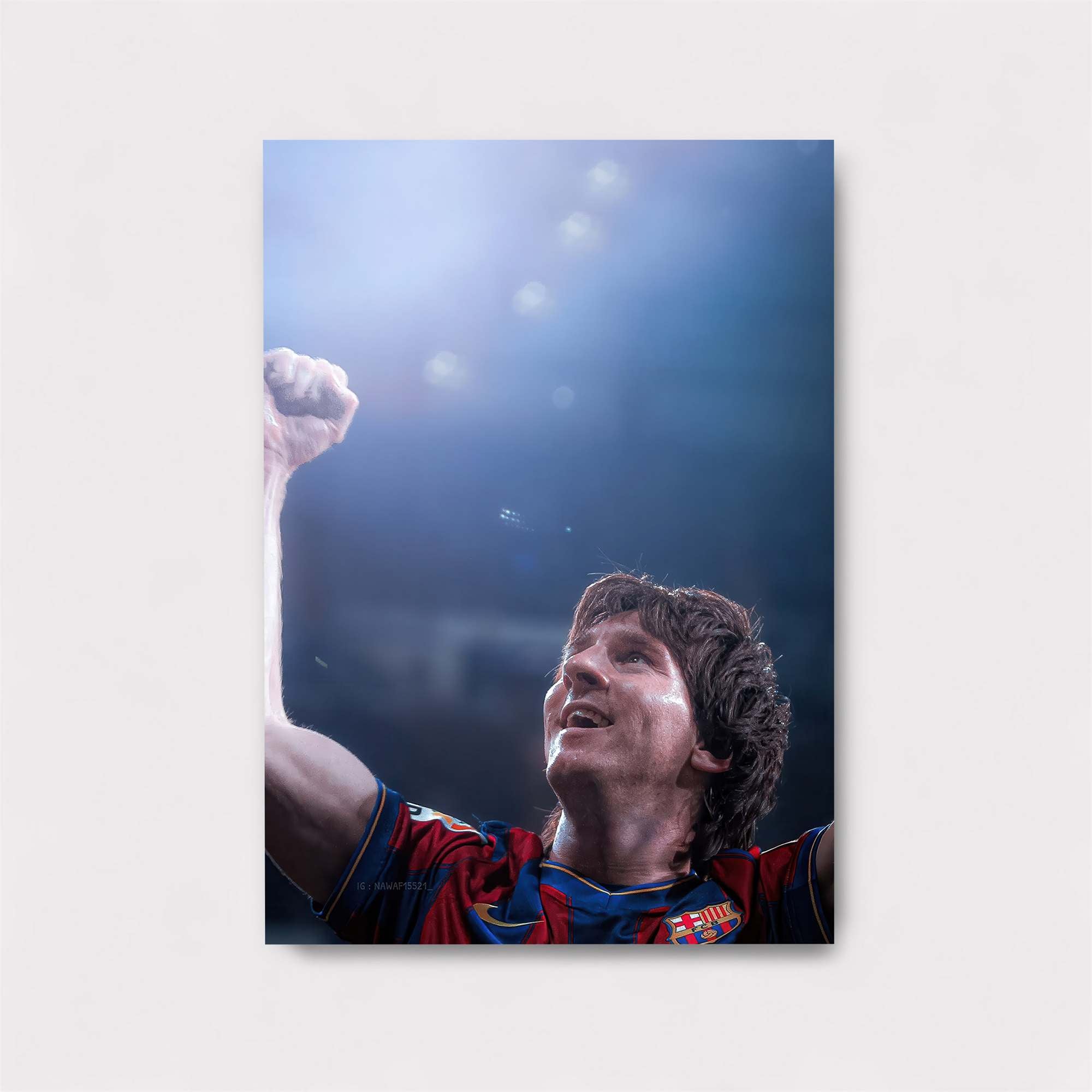 Messi Triumphant Safe Wall Magnetic / M