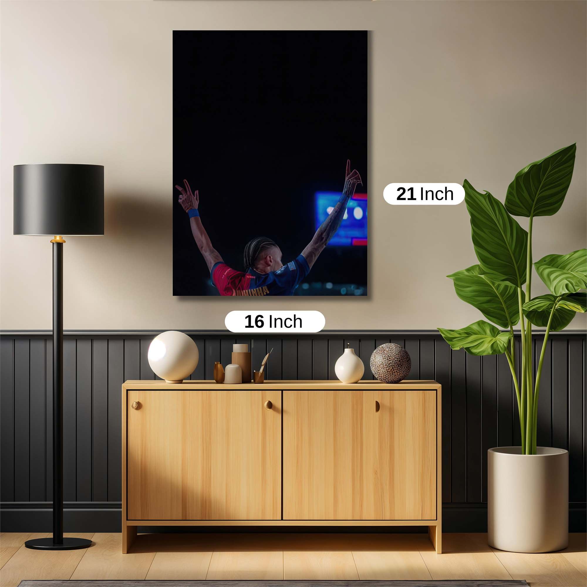 Neymar Ecstatic Safe Wall Magnetic / M