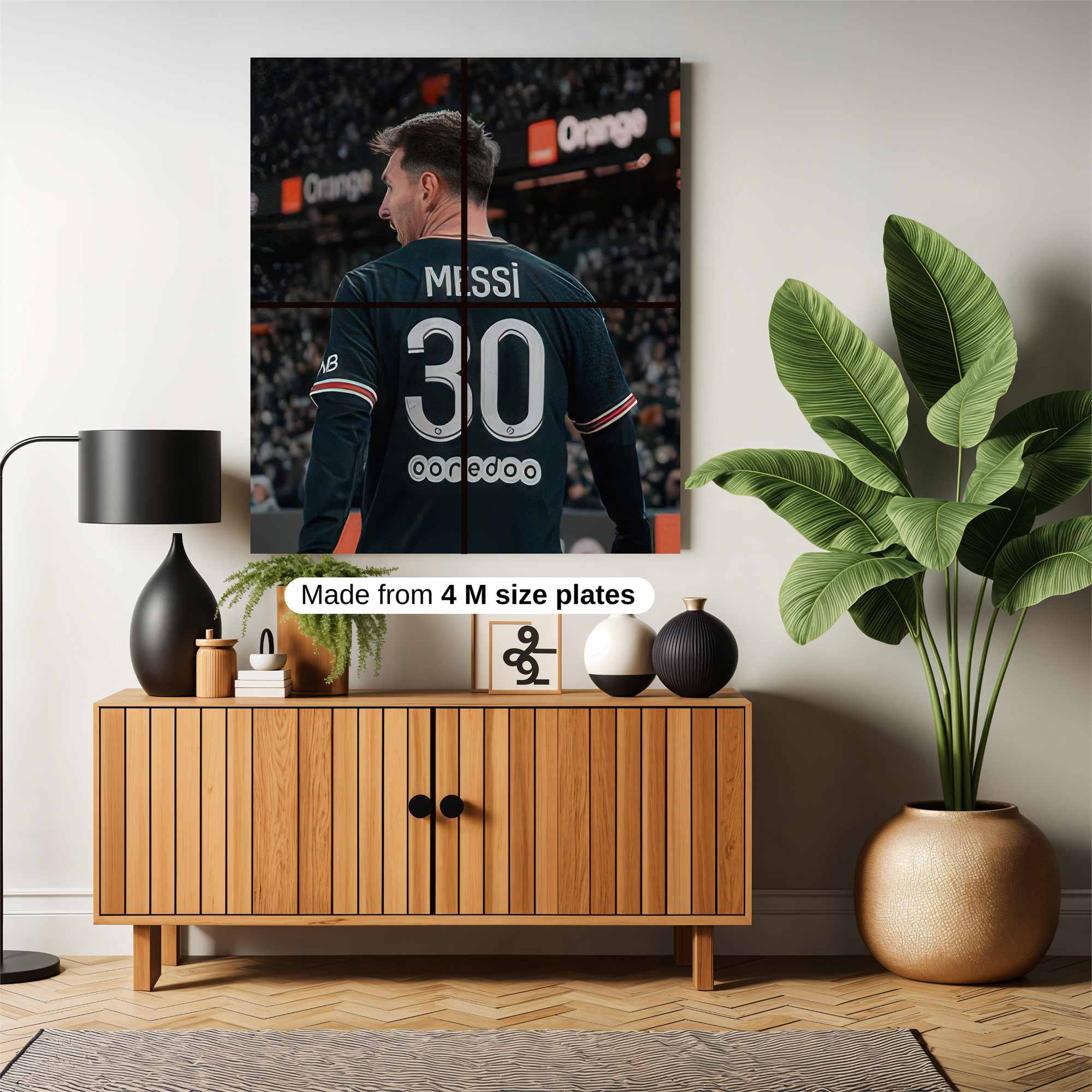 Messi Majestic Safe Wall Magnetic / M