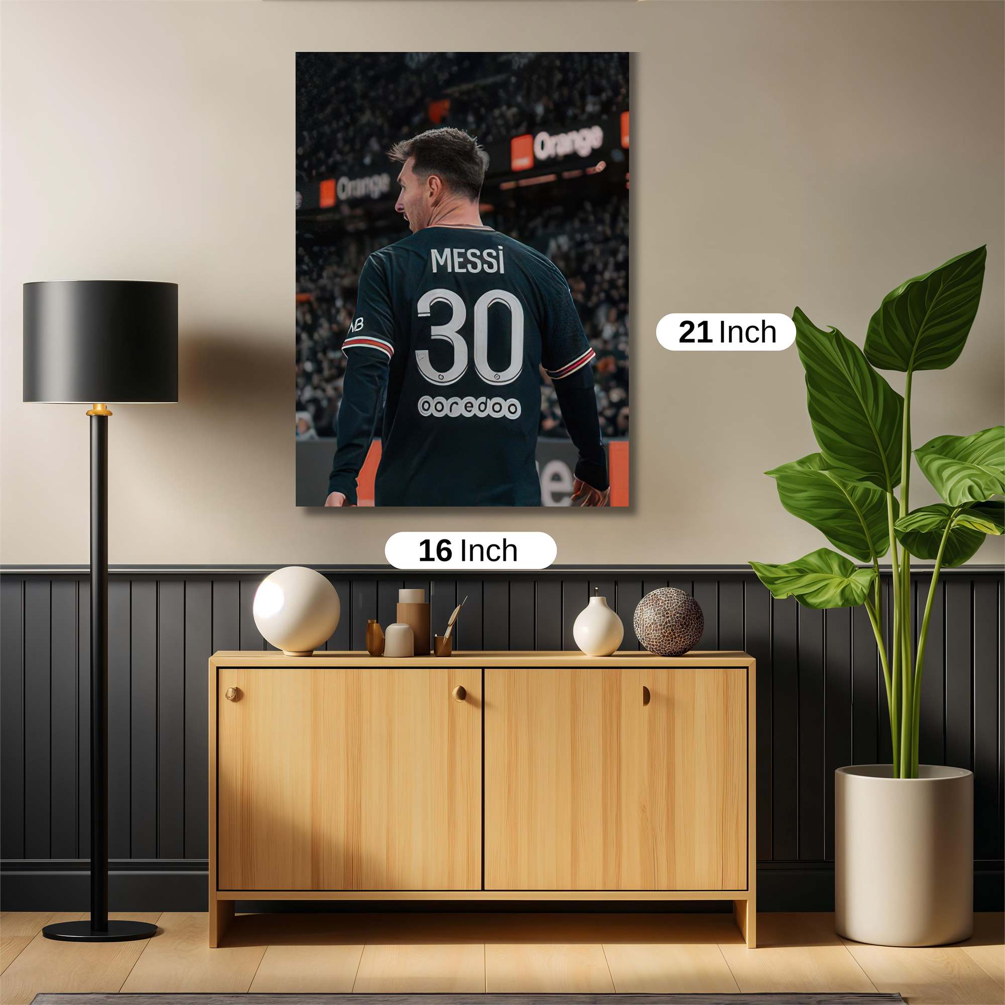 Messi Majestic Safe Wall Magnetic / M