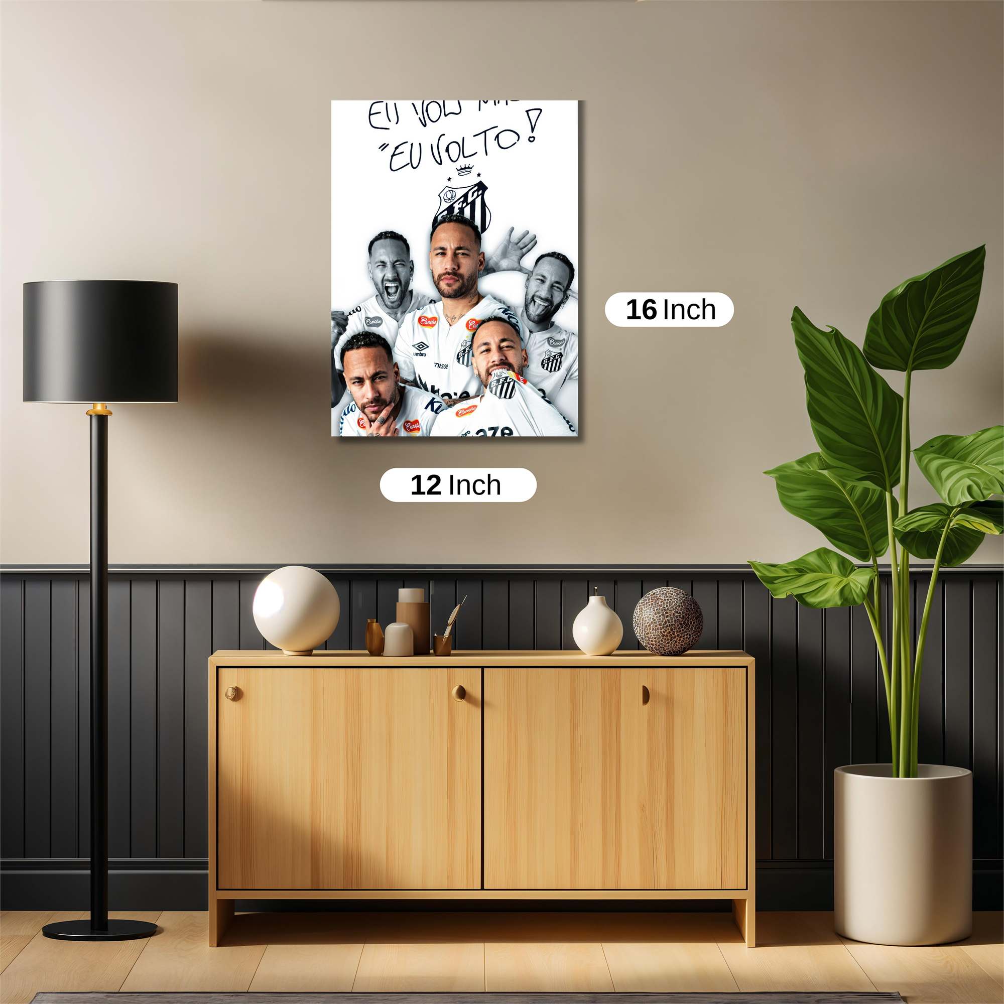 Neymar Returns Safe Wall Magnetic / M