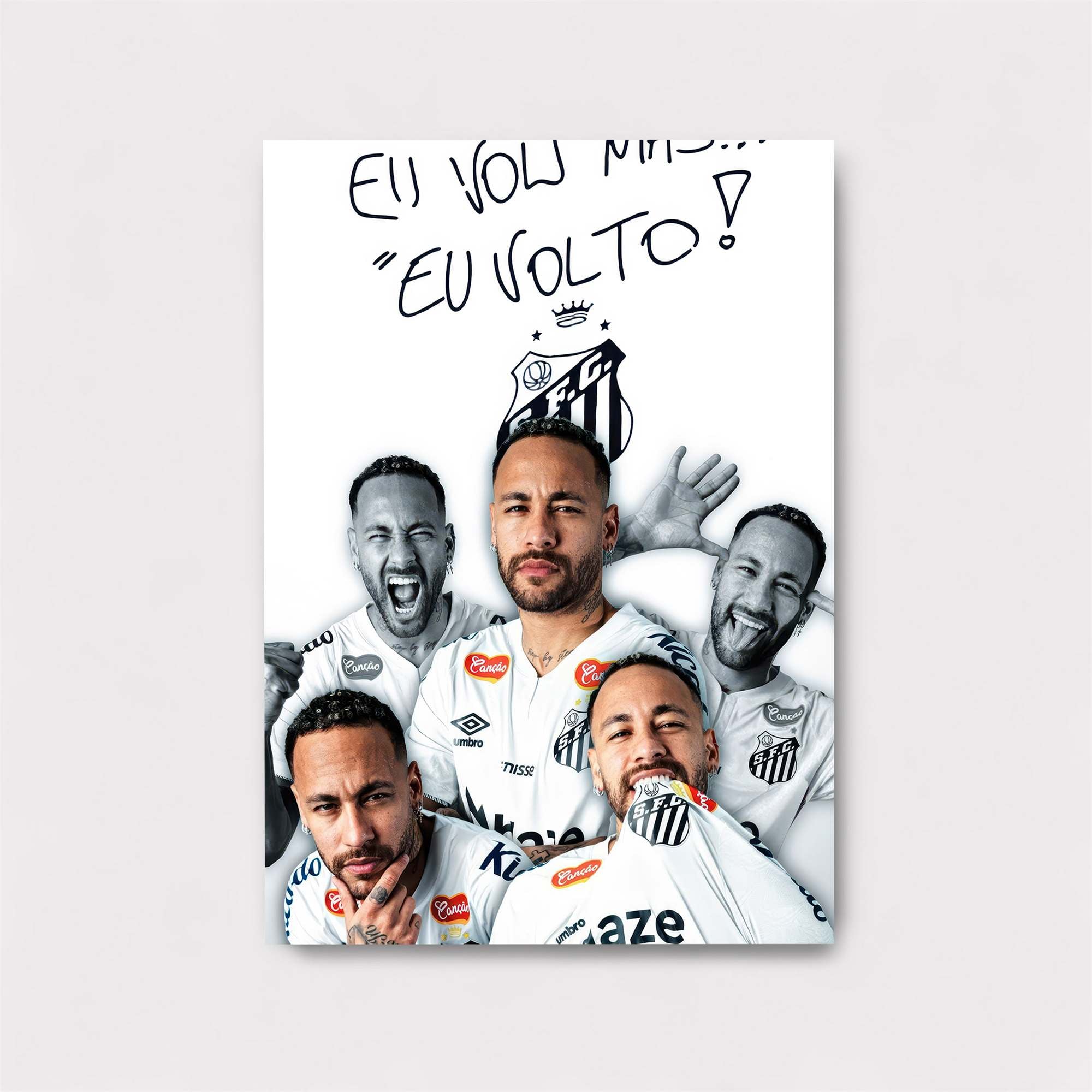 Neymar Returns Safe Wall Magnetic / M