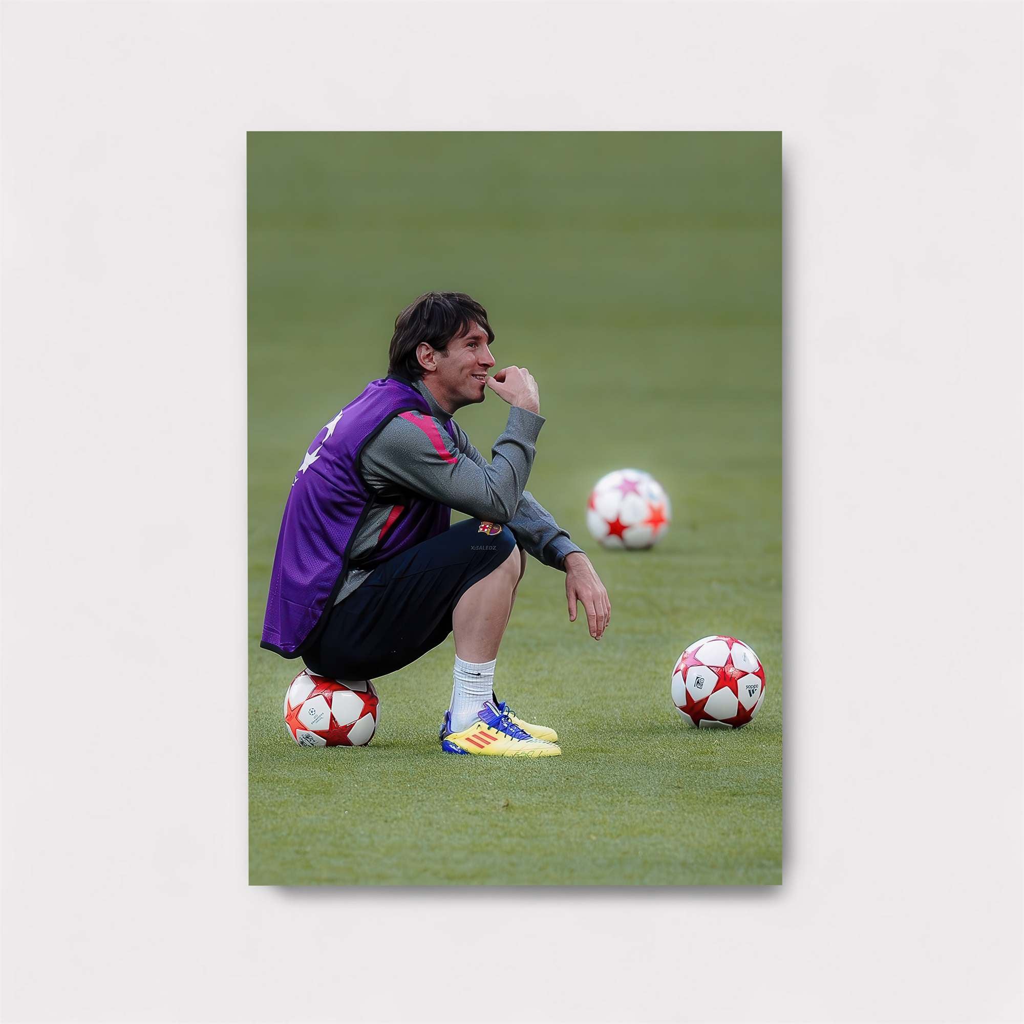 Messi Pensive Safe Wall Magnetic / M