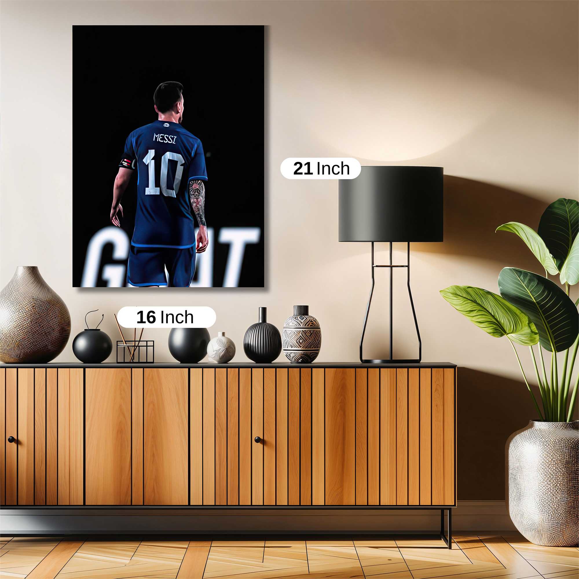 Messi Majestic Safe Wall Magnetic / M