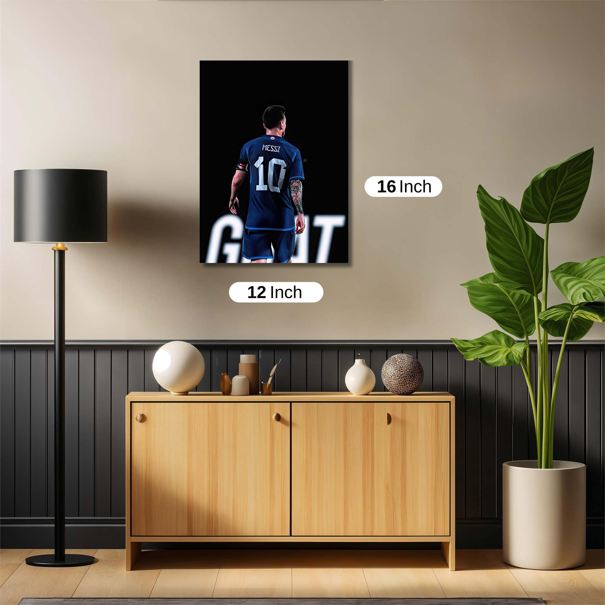 Messi Majestic Safe Wall Magnetic / M
